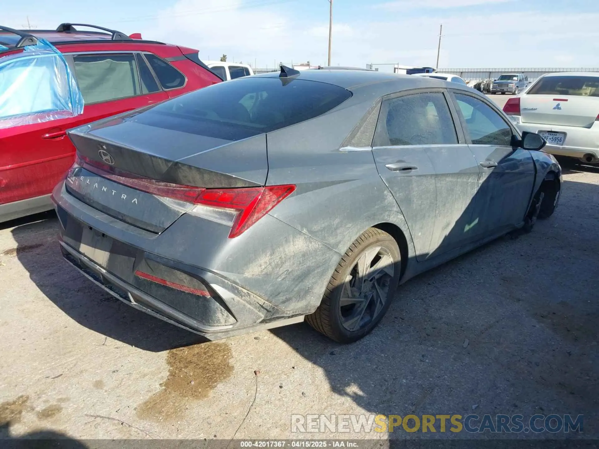 4 Photograph of a damaged car KMHLS4DG2RU730306 HYUNDAI ELANTRA 2024