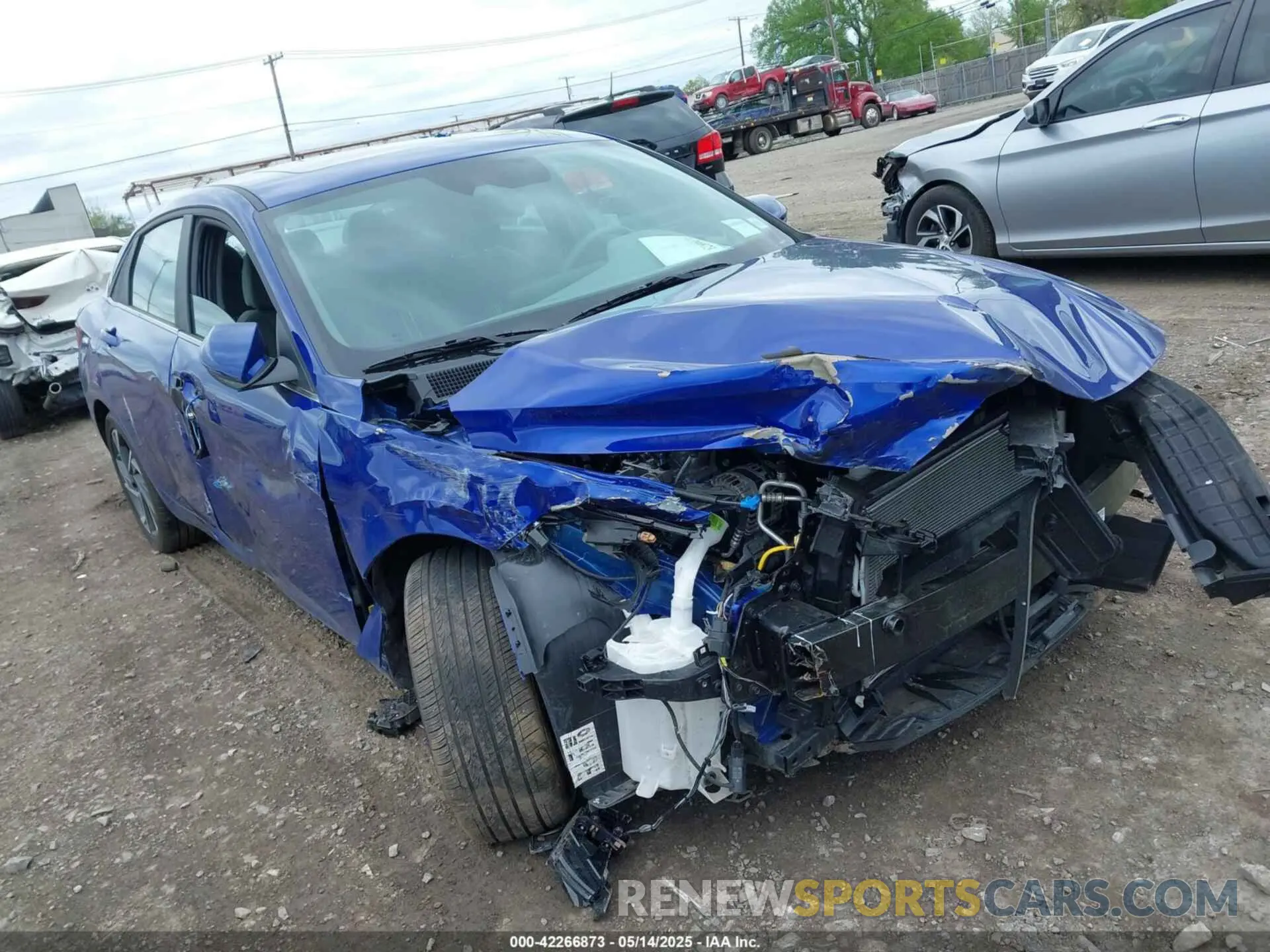 1 Photograph of a damaged car KMHLS4DG2RU750734 HYUNDAI ELANTRA 2024