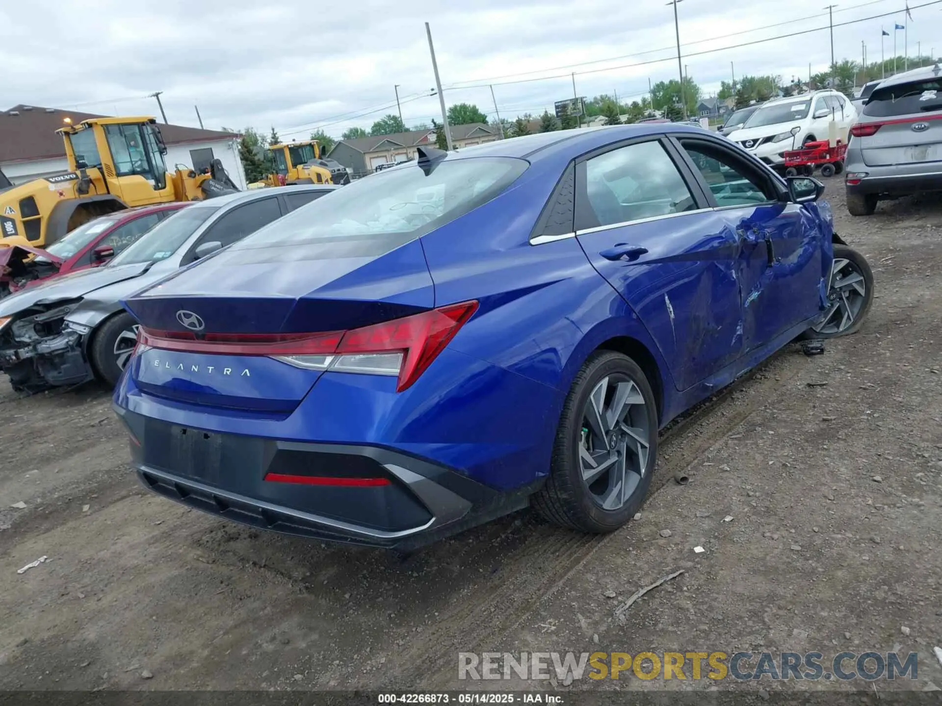 4 Photograph of a damaged car KMHLS4DG2RU750734 HYUNDAI ELANTRA 2024