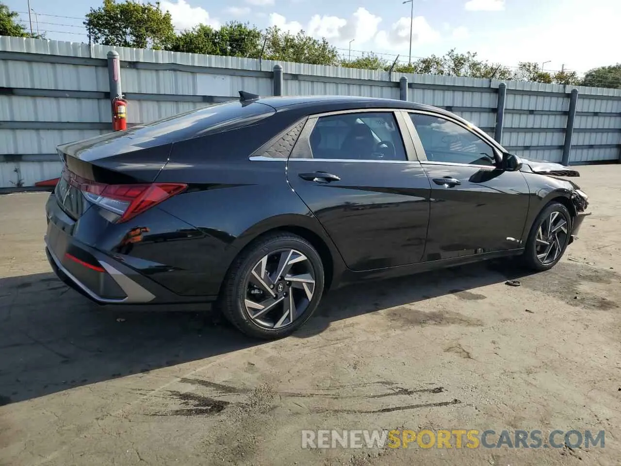 3 Photograph of a damaged car KMHLS4DG2RU756503 HYUNDAI ELANTRA 2024