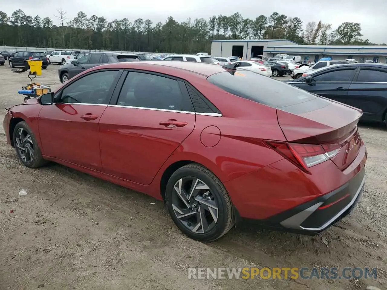 2 Photograph of a damaged car KMHLS4DG2RU810043 HYUNDAI ELANTRA 2024