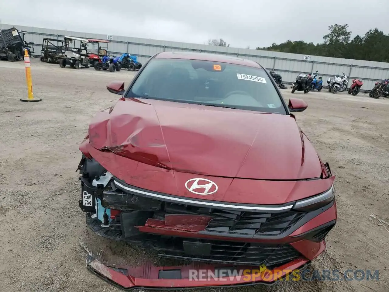 5 Photograph of a damaged car KMHLS4DG2RU810043 HYUNDAI ELANTRA 2024