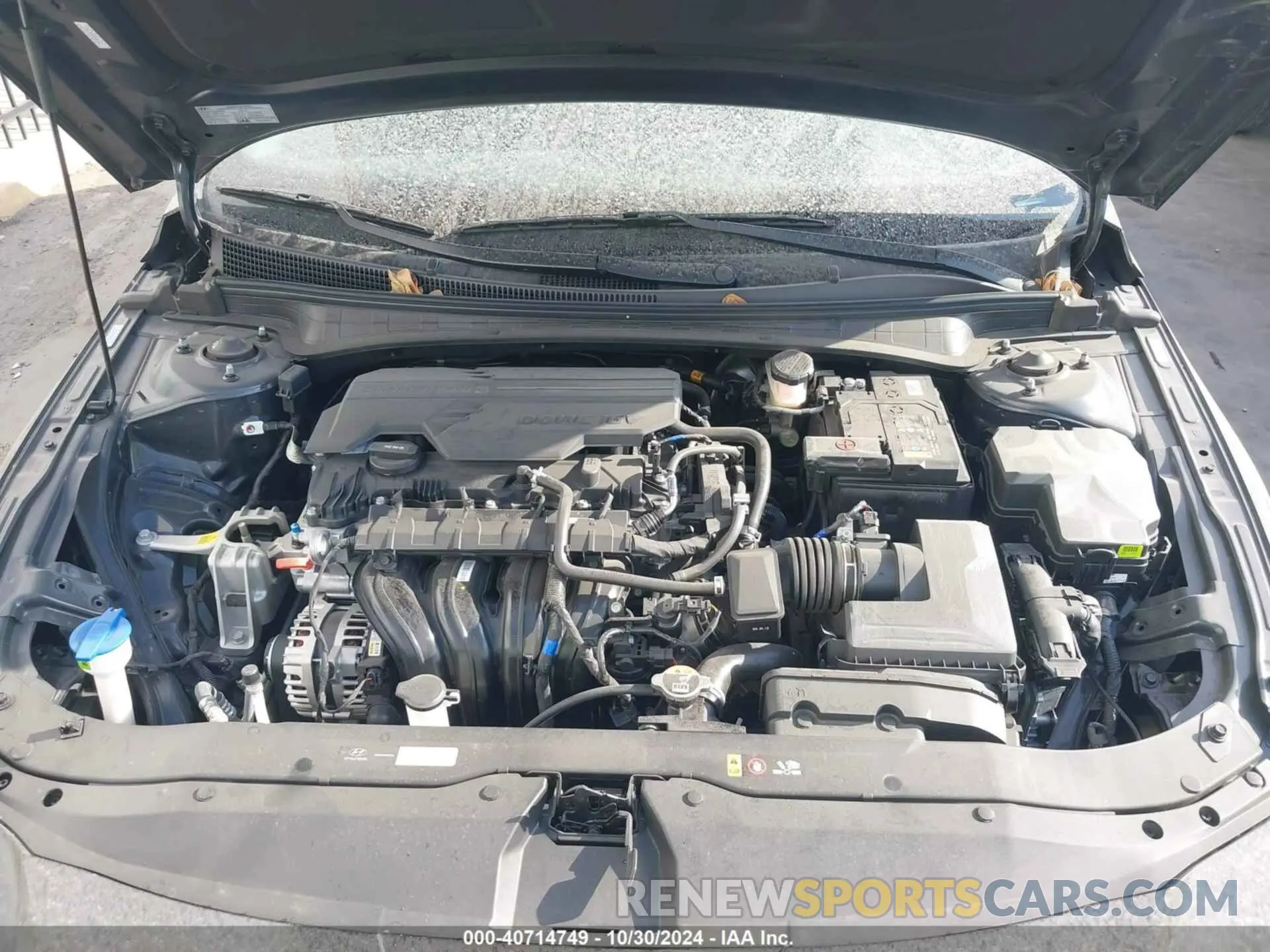 10 Photograph of a damaged car KMHLS4DG2RU818112 HYUNDAI ELANTRA 2024