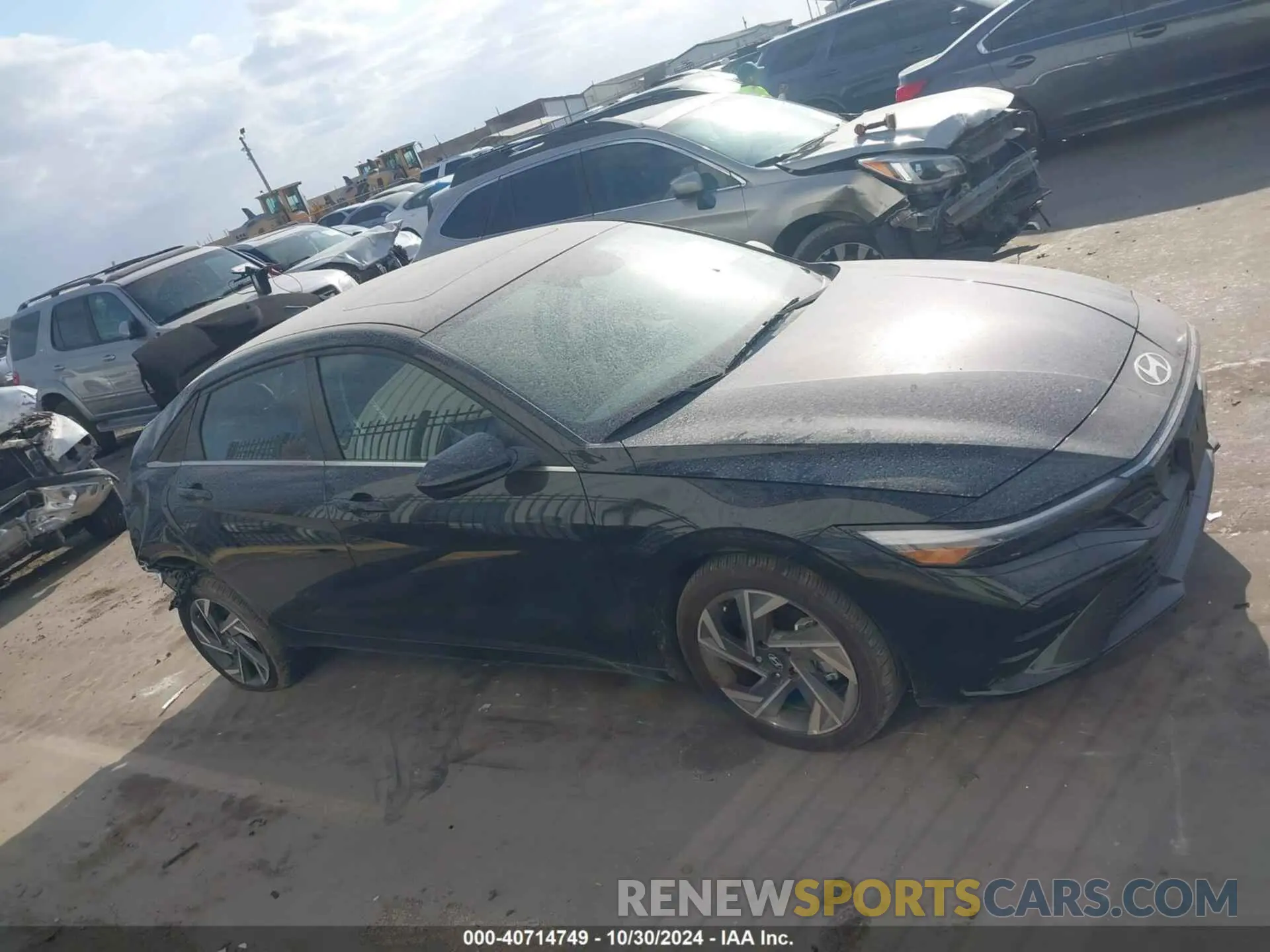 13 Photograph of a damaged car KMHLS4DG2RU818112 HYUNDAI ELANTRA 2024