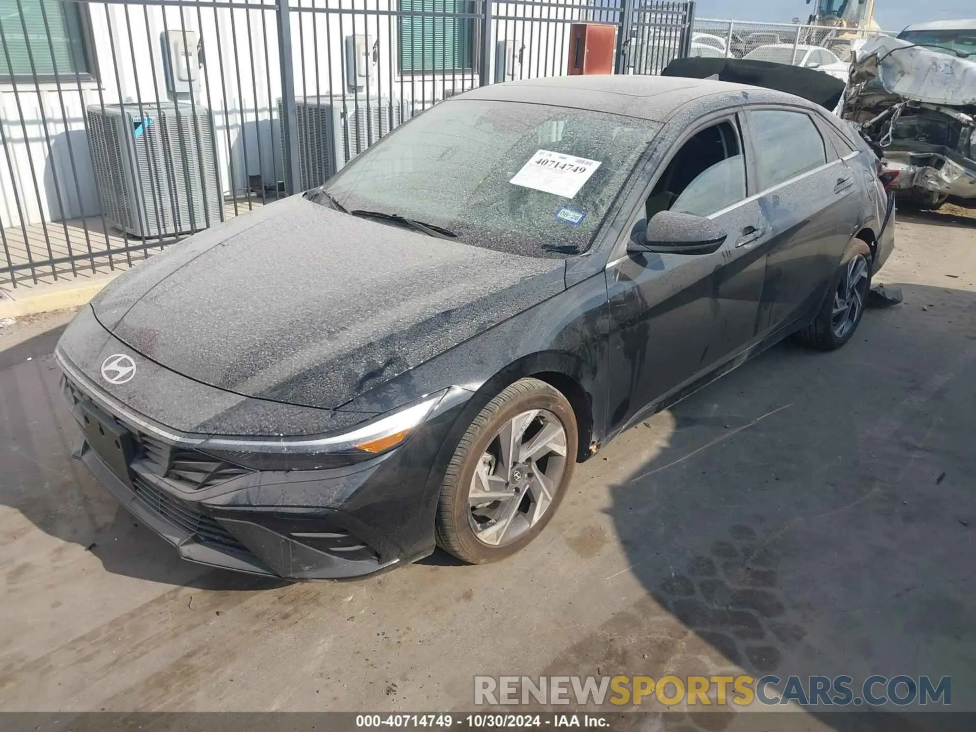 2 Photograph of a damaged car KMHLS4DG2RU818112 HYUNDAI ELANTRA 2024