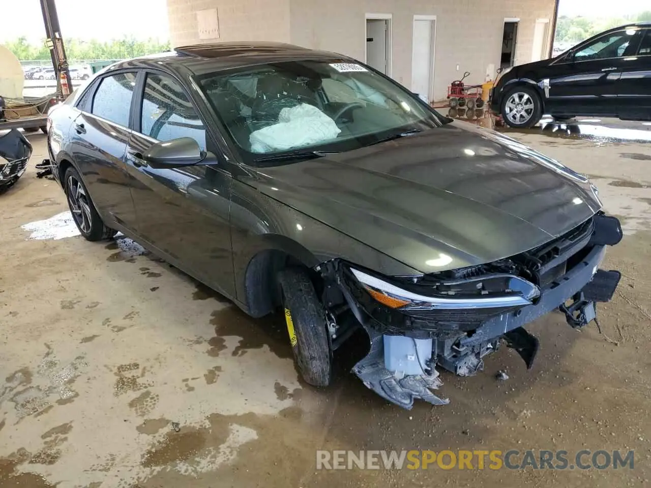 4 Photograph of a damaged car KMHLS4DG3RU641182 HYUNDAI ELANTRA 2024