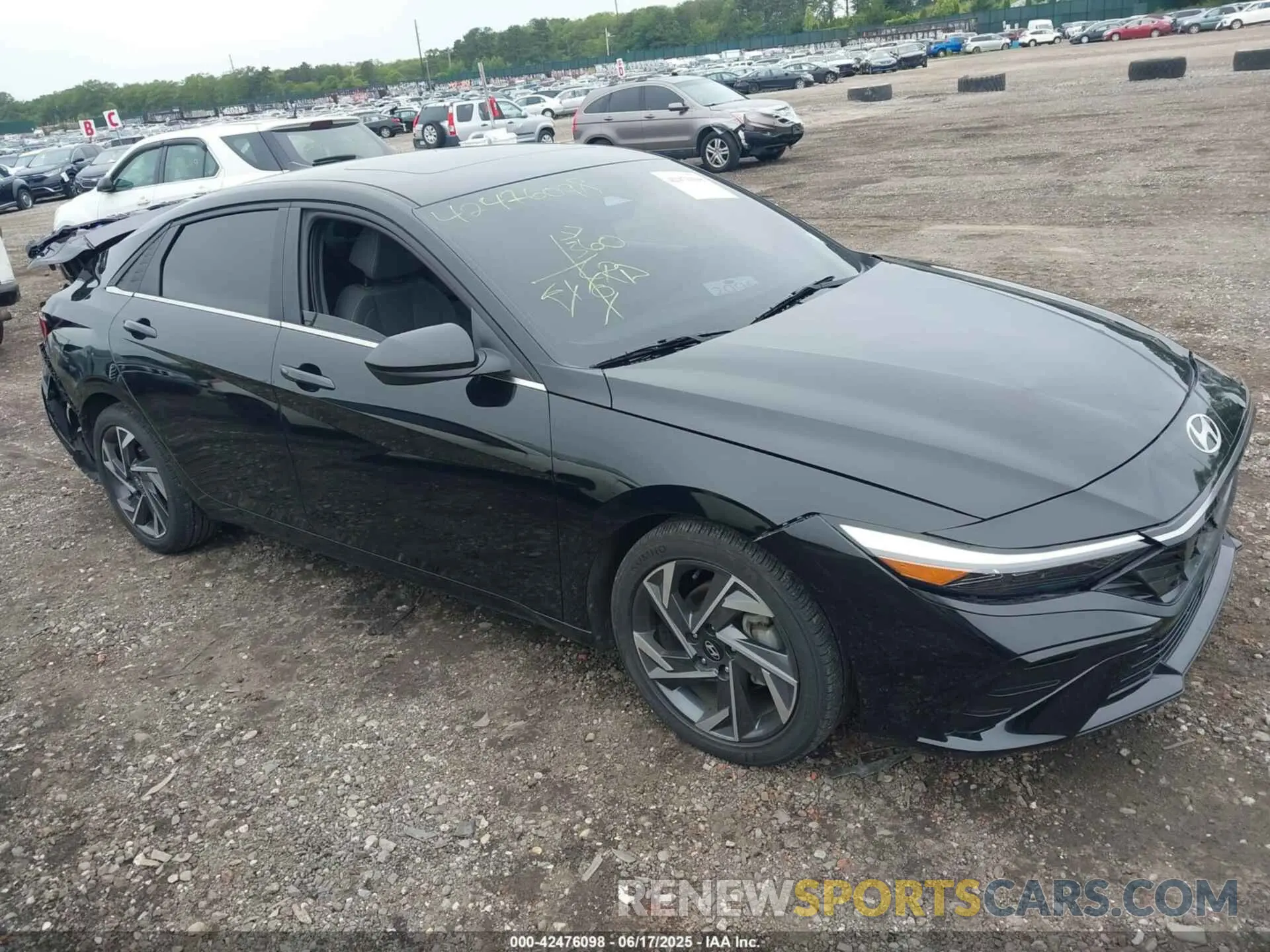 13 Photograph of a damaged car KMHLS4DG3RU647757 HYUNDAI ELANTRA 2024