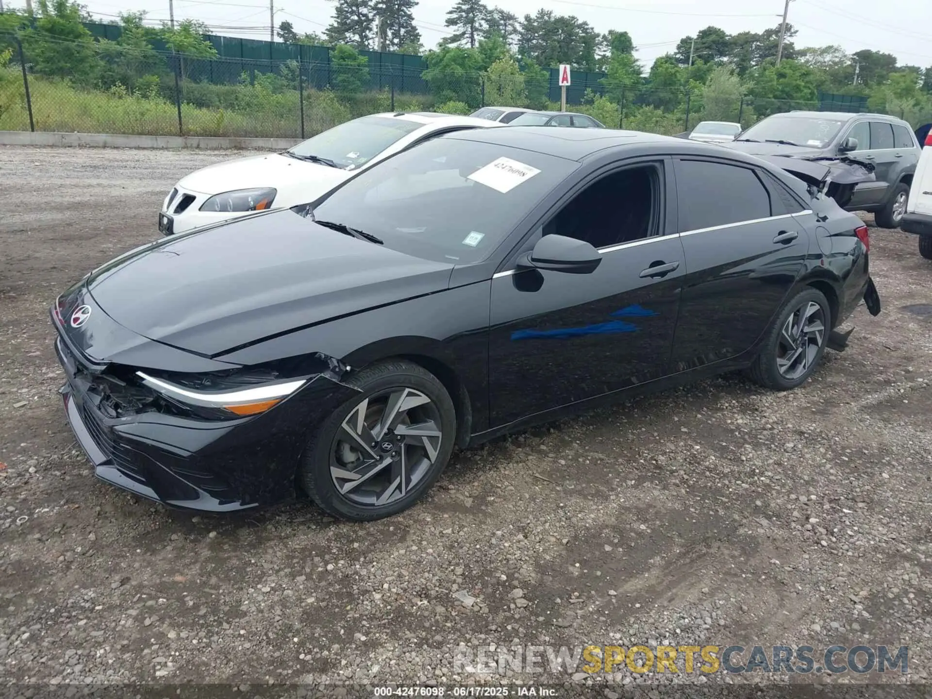 2 Photograph of a damaged car KMHLS4DG3RU647757 HYUNDAI ELANTRA 2024