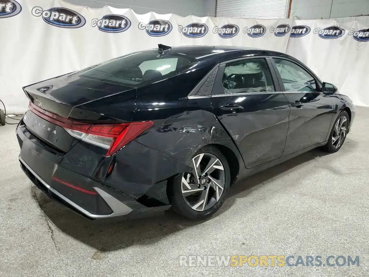 3 Photograph of a damaged car KMHLS4DG3RU654837 HYUNDAI ELANTRA 2024