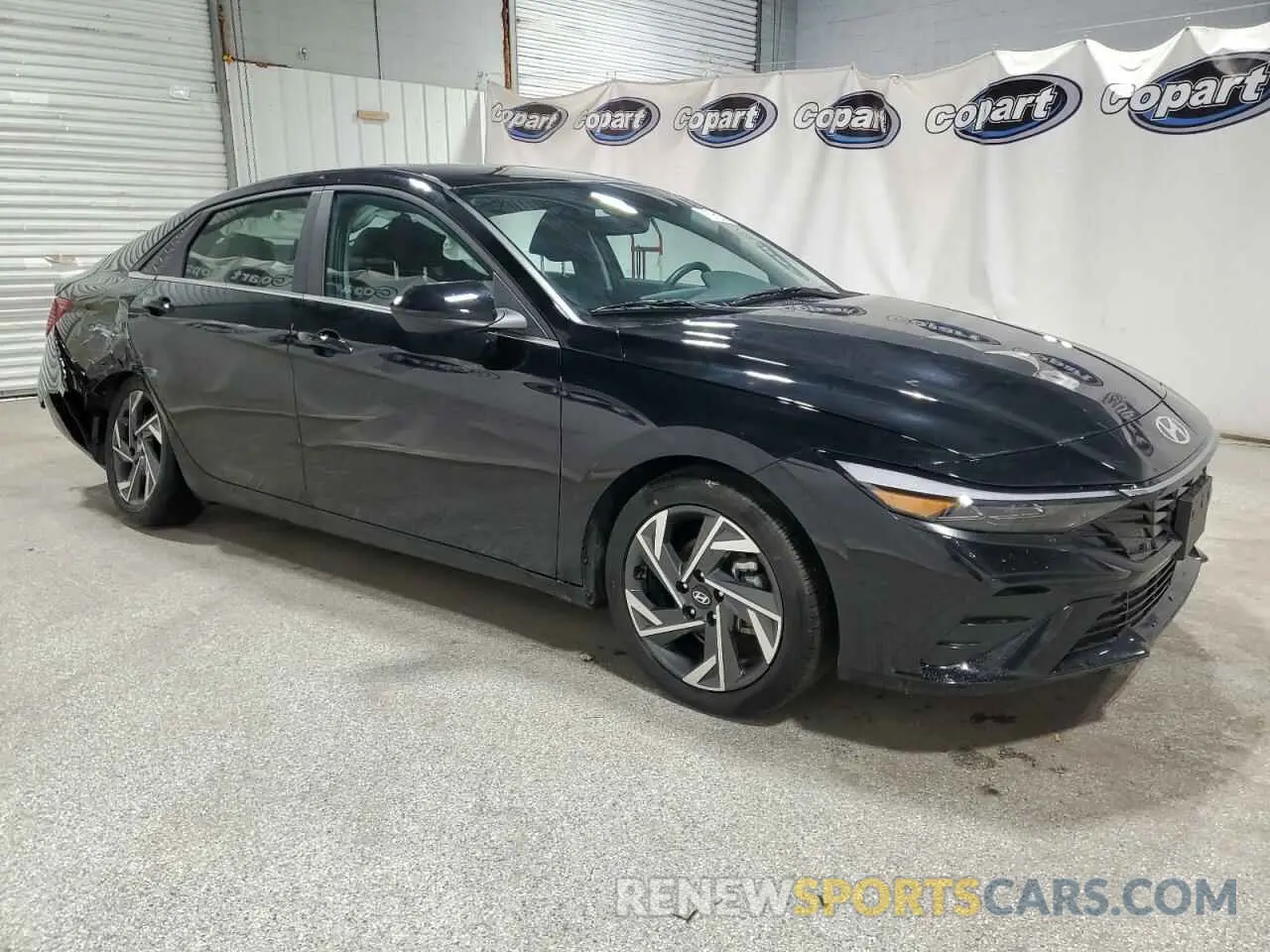 4 Photograph of a damaged car KMHLS4DG3RU654837 HYUNDAI ELANTRA 2024
