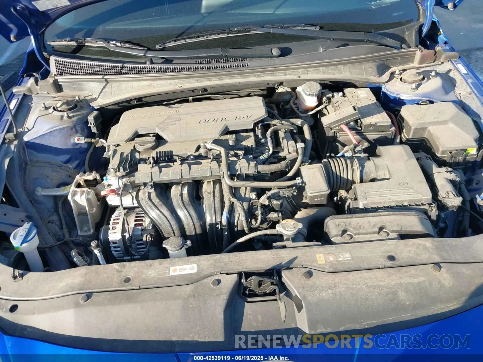 10 Photograph of a damaged car KMHLS4DG3RU718035 HYUNDAI ELANTRA 2024