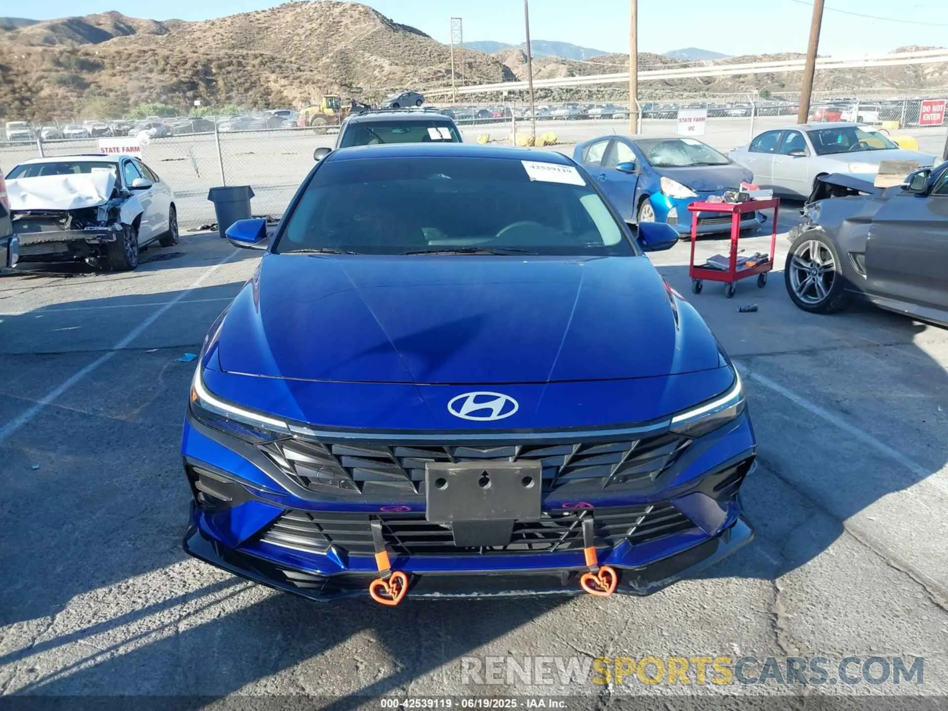 12 Photograph of a damaged car KMHLS4DG3RU718035 HYUNDAI ELANTRA 2024