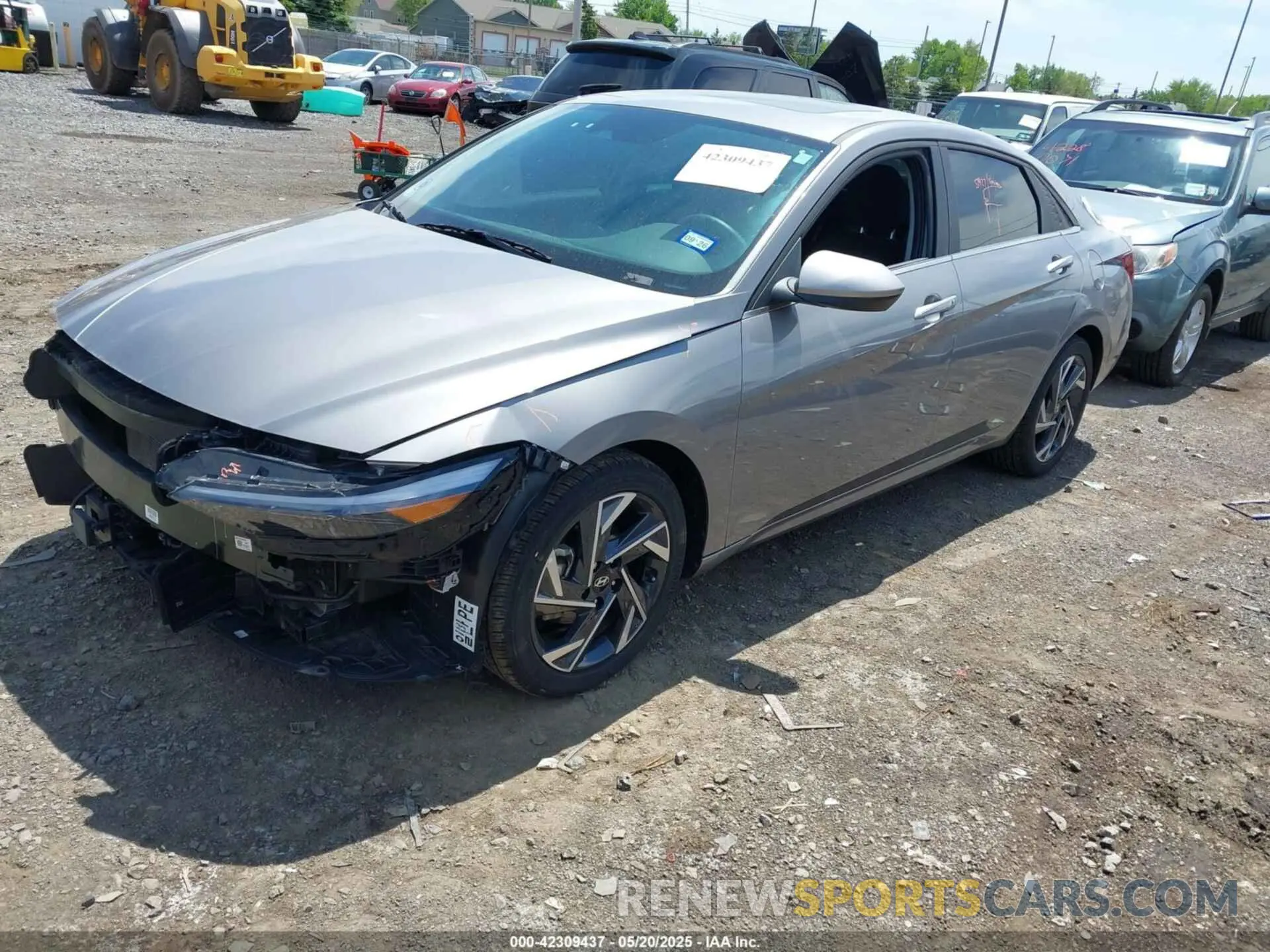 2 Photograph of a damaged car KMHLS4DG3RU836490 HYUNDAI ELANTRA 2024