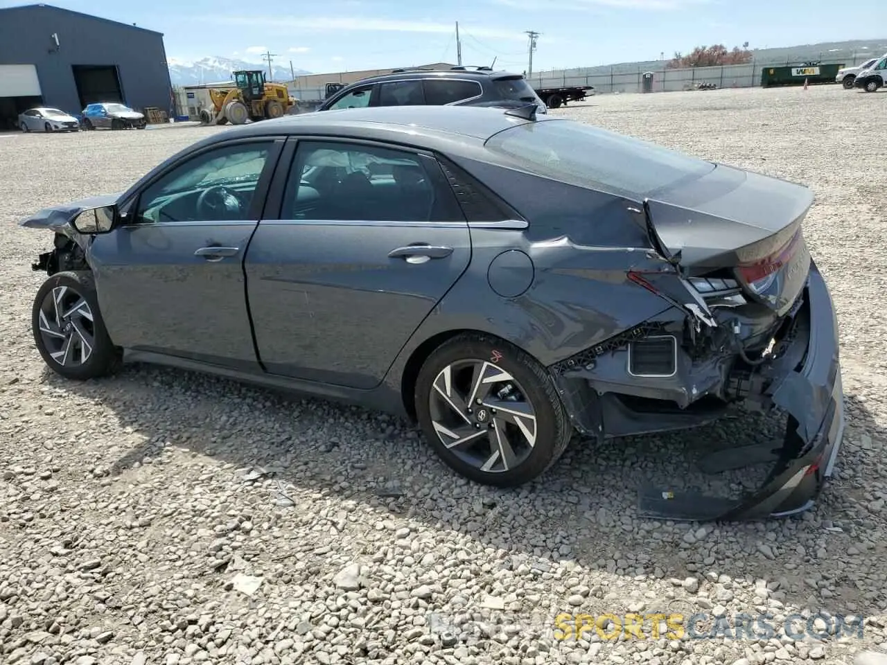 2 Photograph of a damaged car KMHLS4DG4RU645502 HYUNDAI ELANTRA 2024