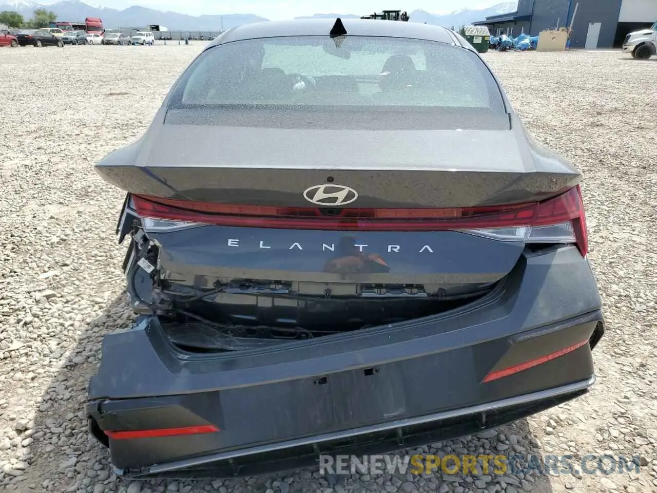 6 Photograph of a damaged car KMHLS4DG4RU645502 HYUNDAI ELANTRA 2024