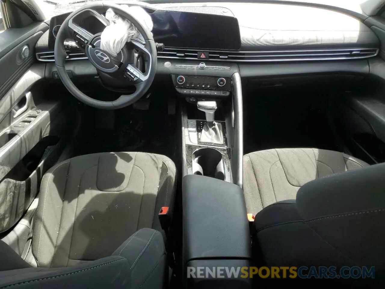 8 Photograph of a damaged car KMHLS4DG4RU645502 HYUNDAI ELANTRA 2024