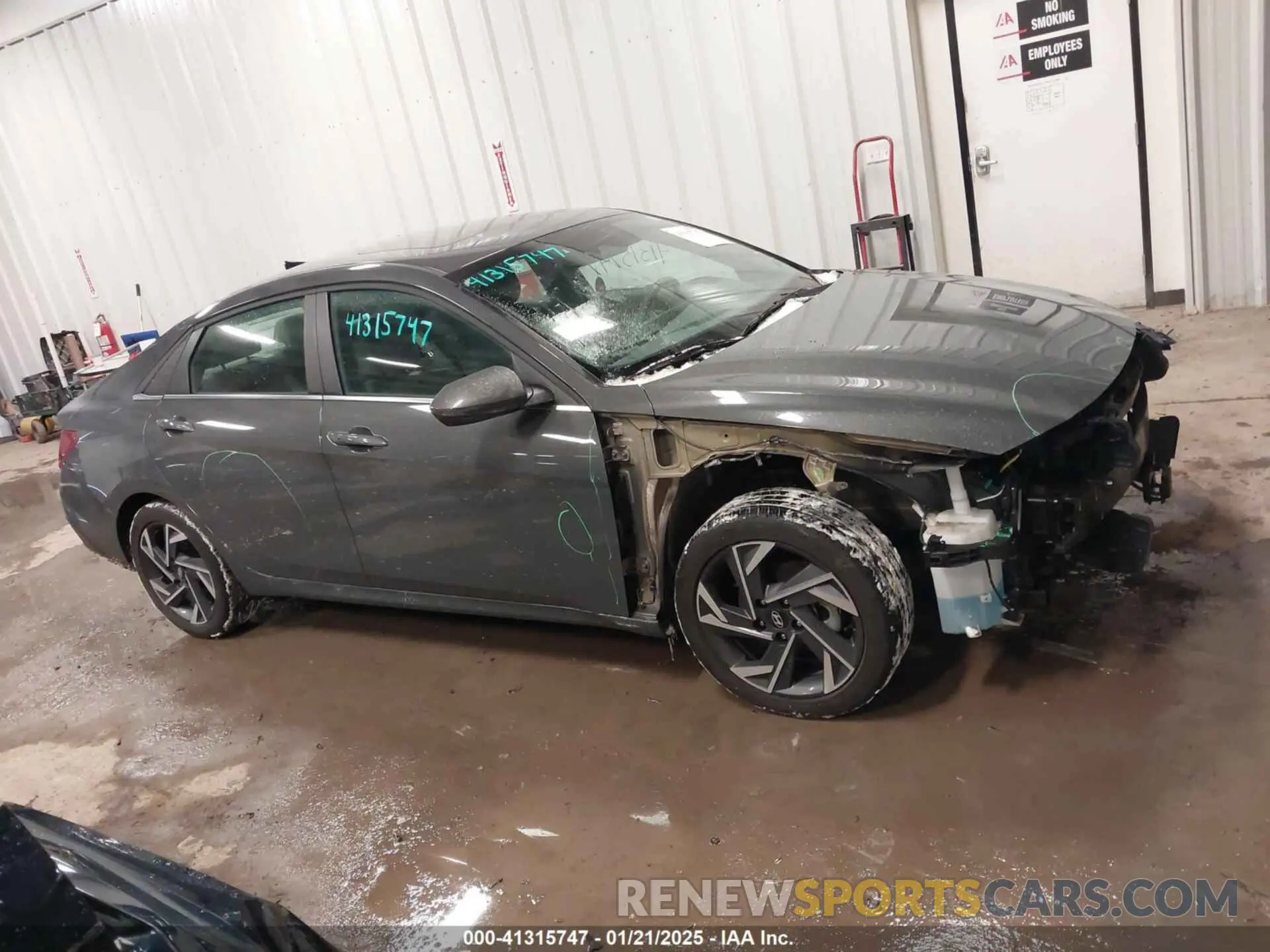 14 Photograph of a damaged car KMHLS4DG4RU654717 HYUNDAI ELANTRA 2024