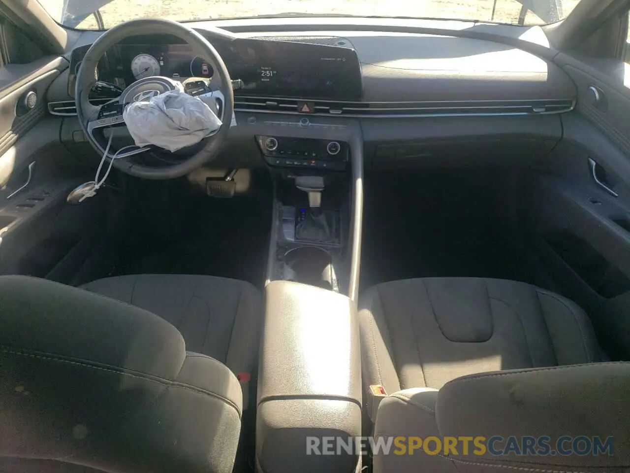 8 Photograph of a damaged car KMHLS4DG4RU676541 HYUNDAI ELANTRA 2024
