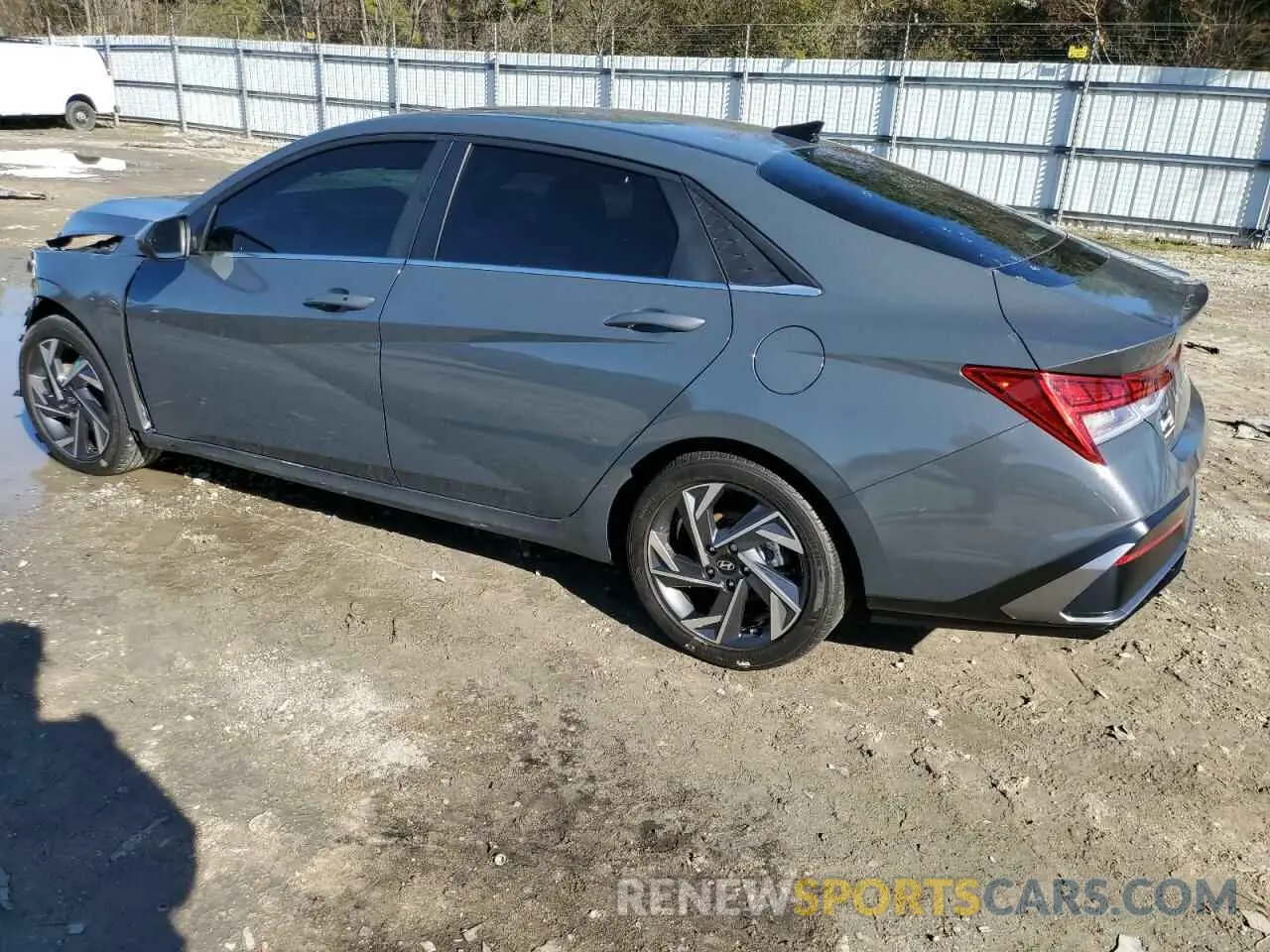 2 Photograph of a damaged car KMHLS4DG4RU695168 HYUNDAI ELANTRA 2024