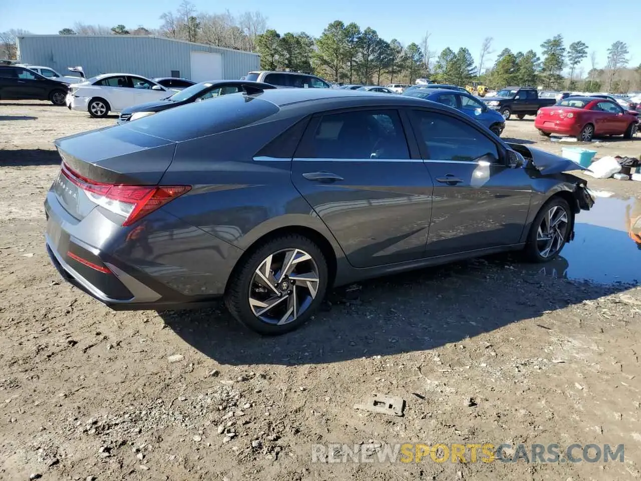 3 Photograph of a damaged car KMHLS4DG4RU695168 HYUNDAI ELANTRA 2024