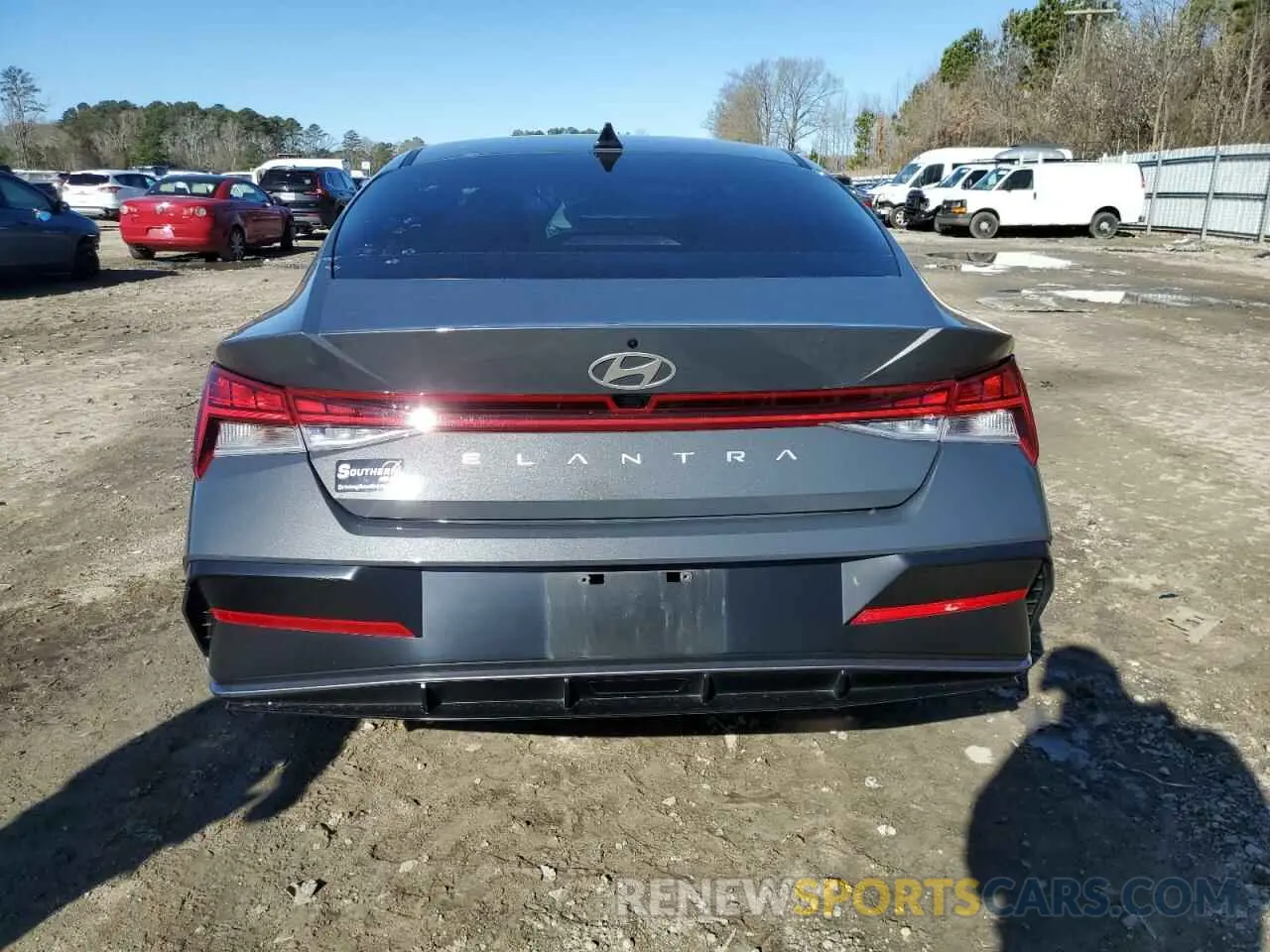 6 Photograph of a damaged car KMHLS4DG4RU695168 HYUNDAI ELANTRA 2024