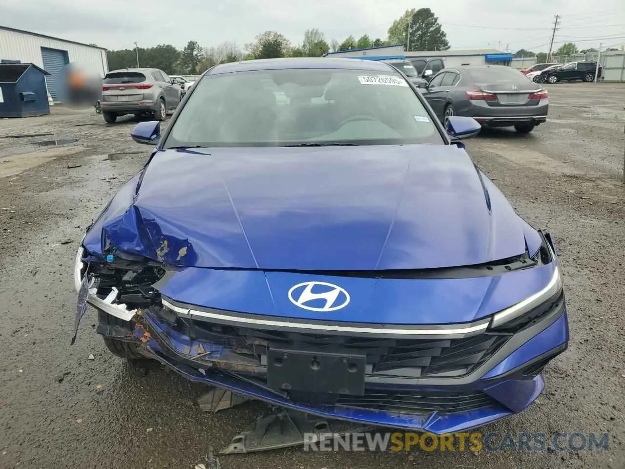 5 Photograph of a damaged car KMHLS4DG4RU701051 HYUNDAI ELANTRA 2024