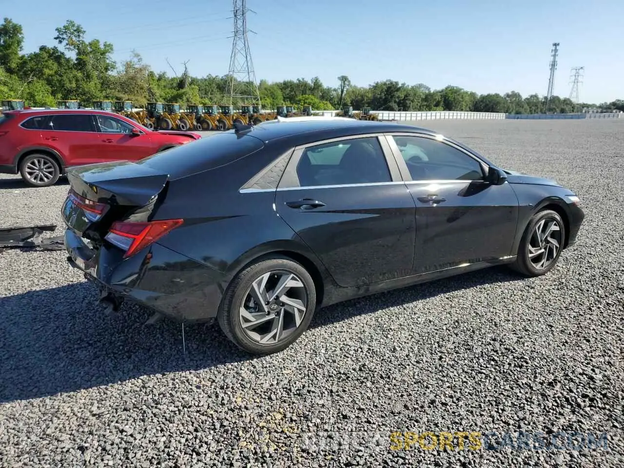 3 Photograph of a damaged car KMHLS4DG4RU708694 HYUNDAI ELANTRA 2024