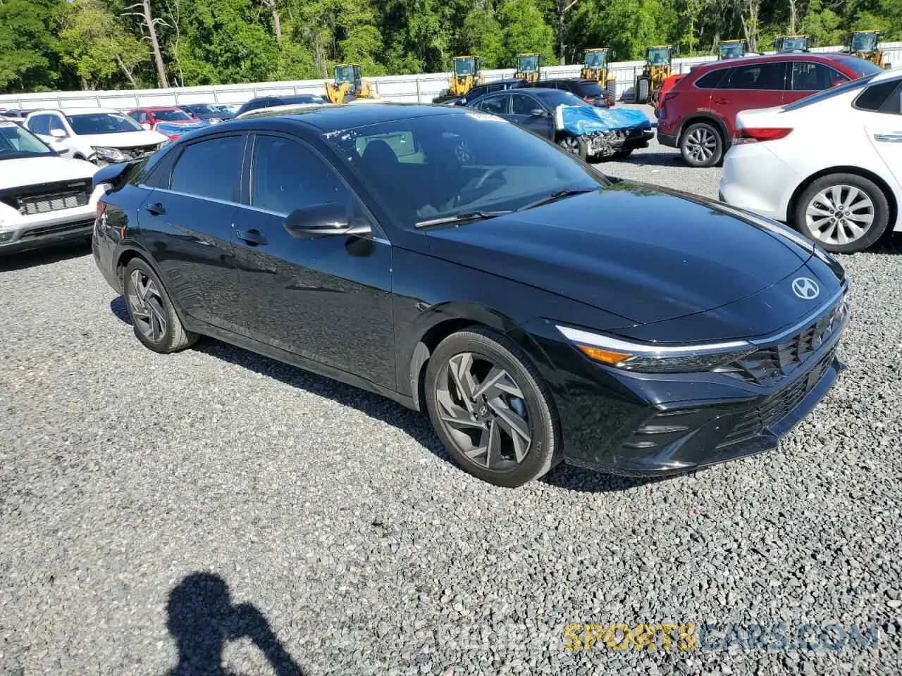 4 Photograph of a damaged car KMHLS4DG4RU708694 HYUNDAI ELANTRA 2024