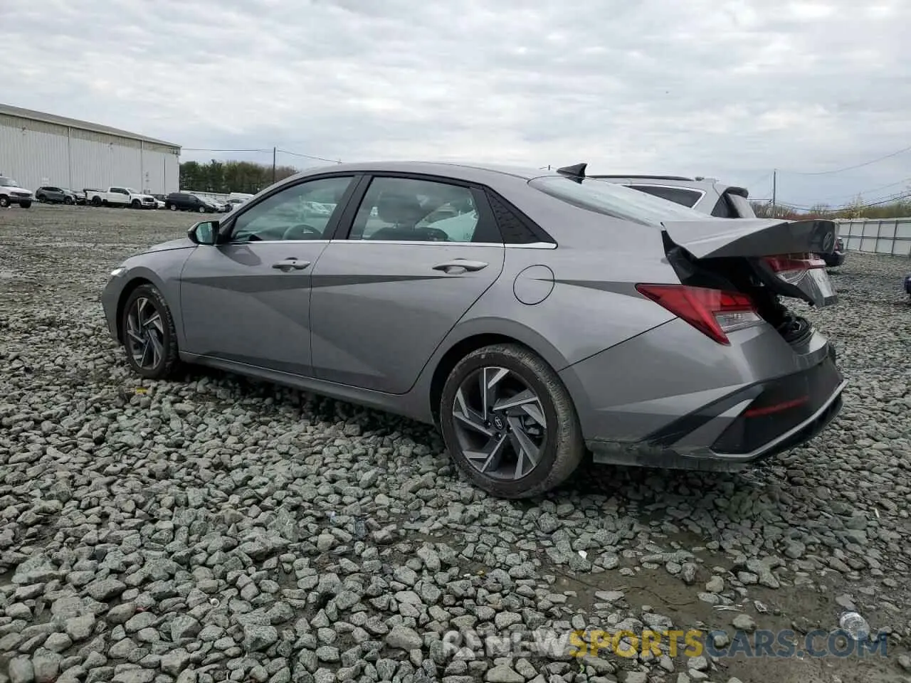 2 Photograph of a damaged car KMHLS4DG4RU716133 HYUNDAI ELANTRA 2024