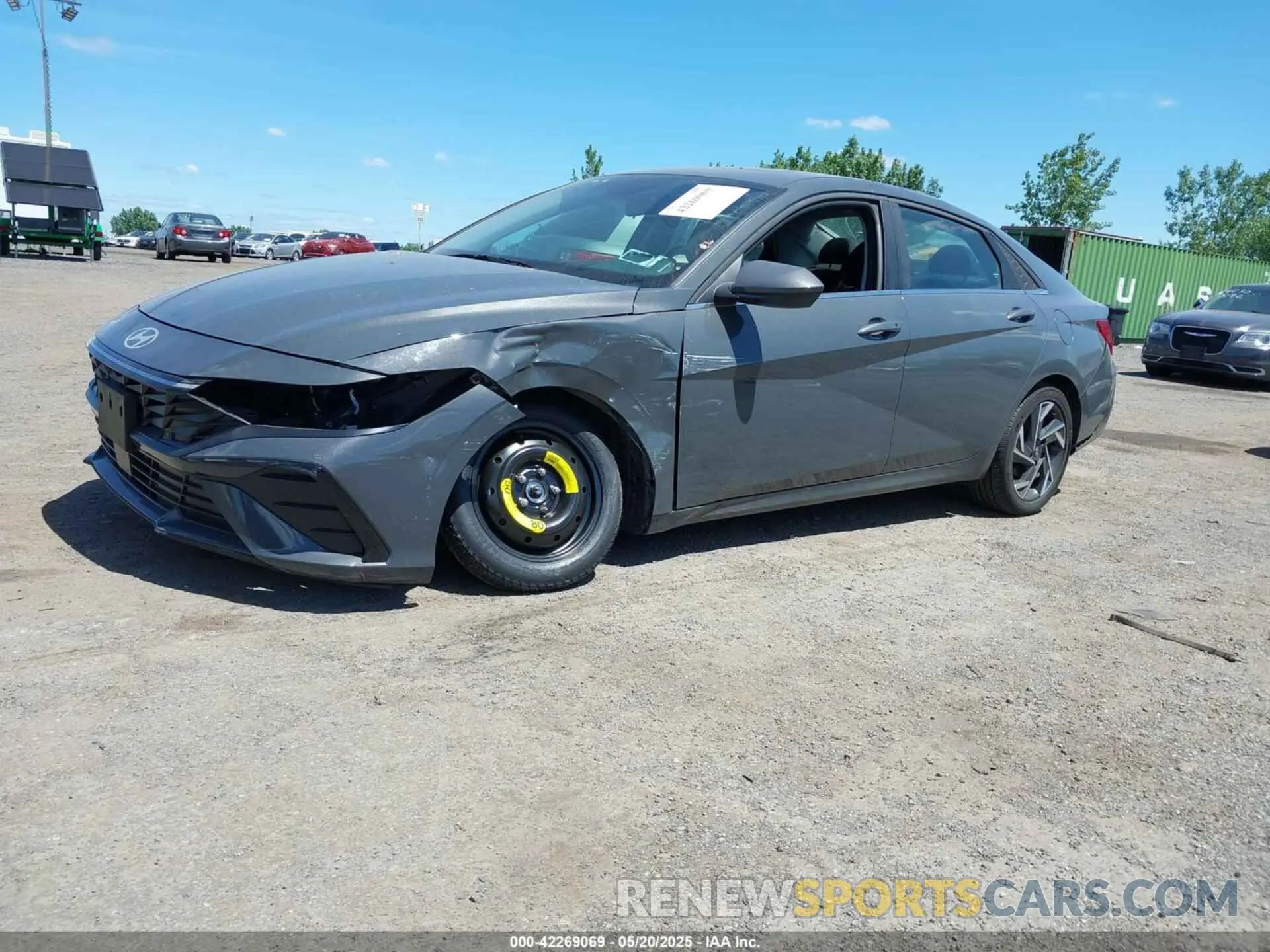 2 Photograph of a damaged car KMHLS4DG4RU749617 HYUNDAI ELANTRA 2024