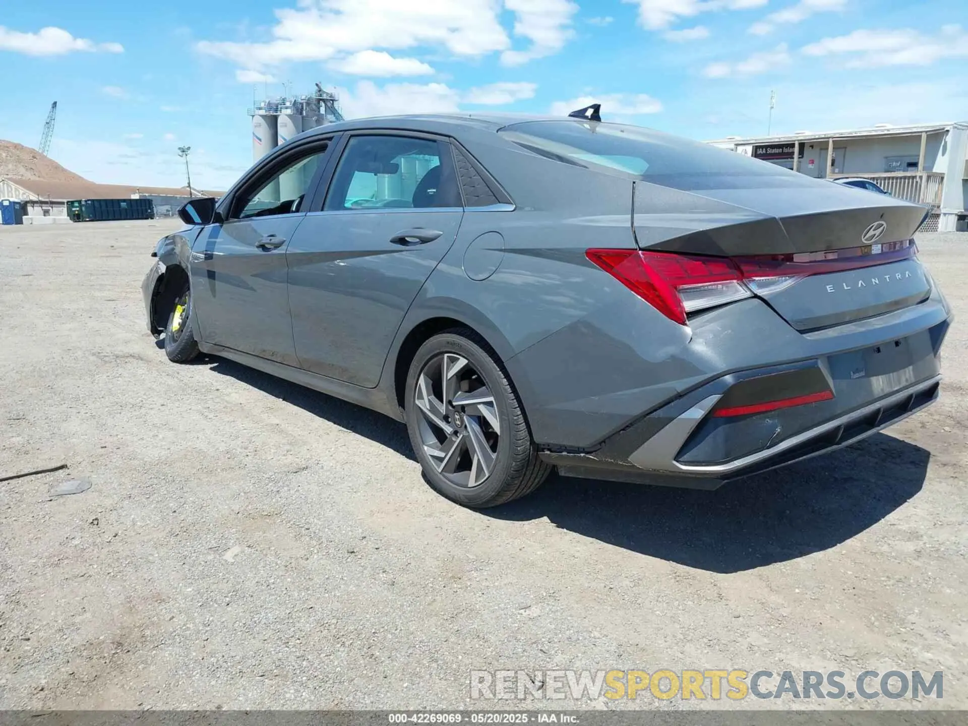 3 Photograph of a damaged car KMHLS4DG4RU749617 HYUNDAI ELANTRA 2024