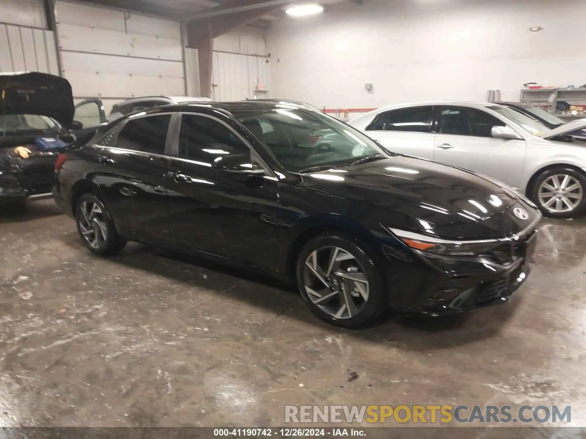 1 Photograph of a damaged car KMHLS4DG4RU753926 HYUNDAI ELANTRA 2024