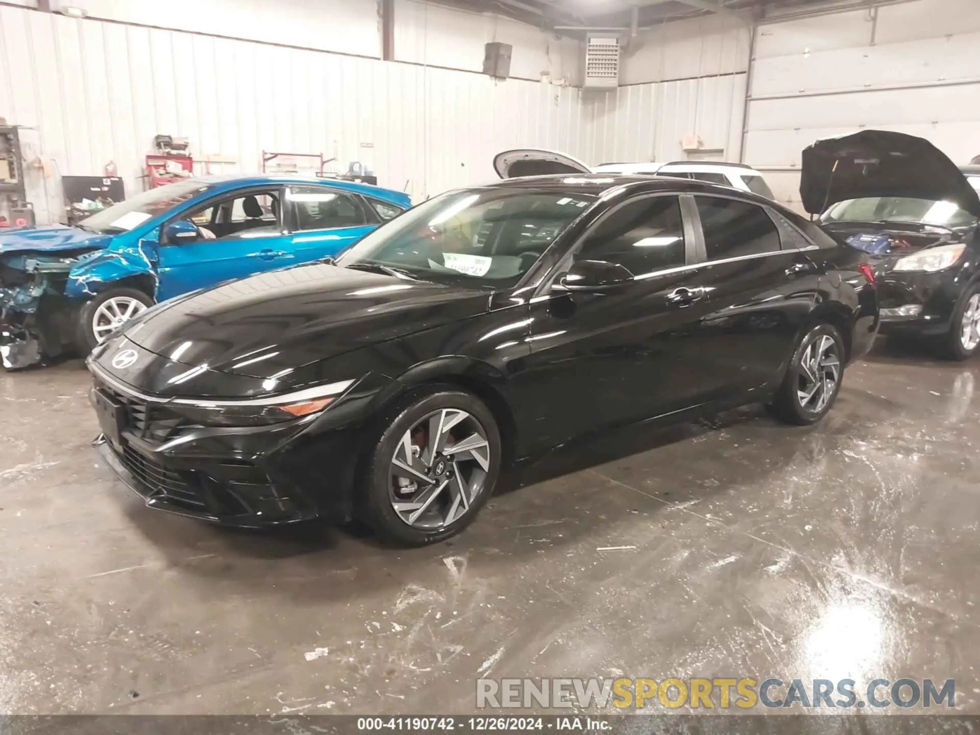 2 Photograph of a damaged car KMHLS4DG4RU753926 HYUNDAI ELANTRA 2024