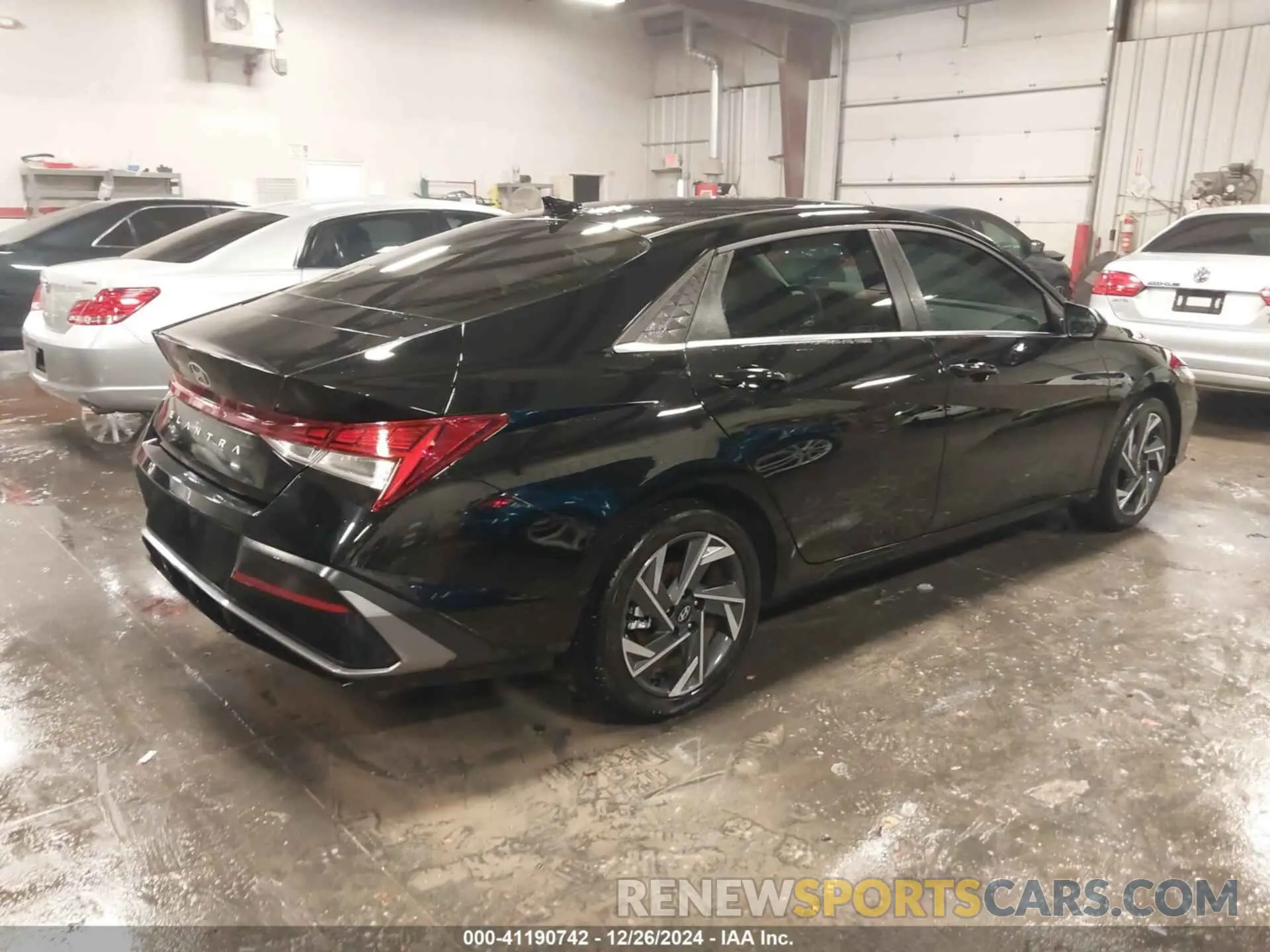 4 Photograph of a damaged car KMHLS4DG4RU753926 HYUNDAI ELANTRA 2024