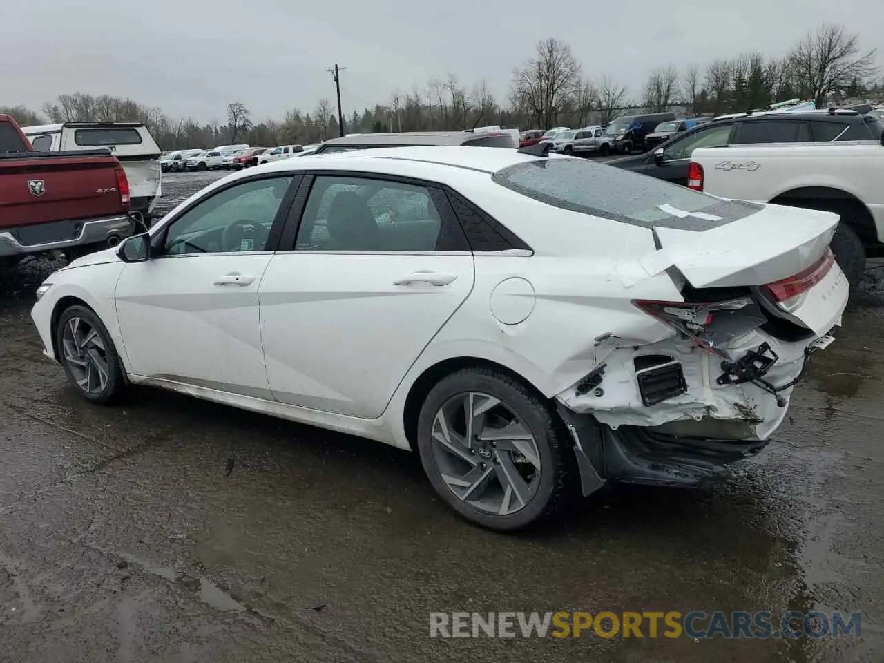2 Photograph of a damaged car KMHLS4DG4RU851886 HYUNDAI ELANTRA 2024