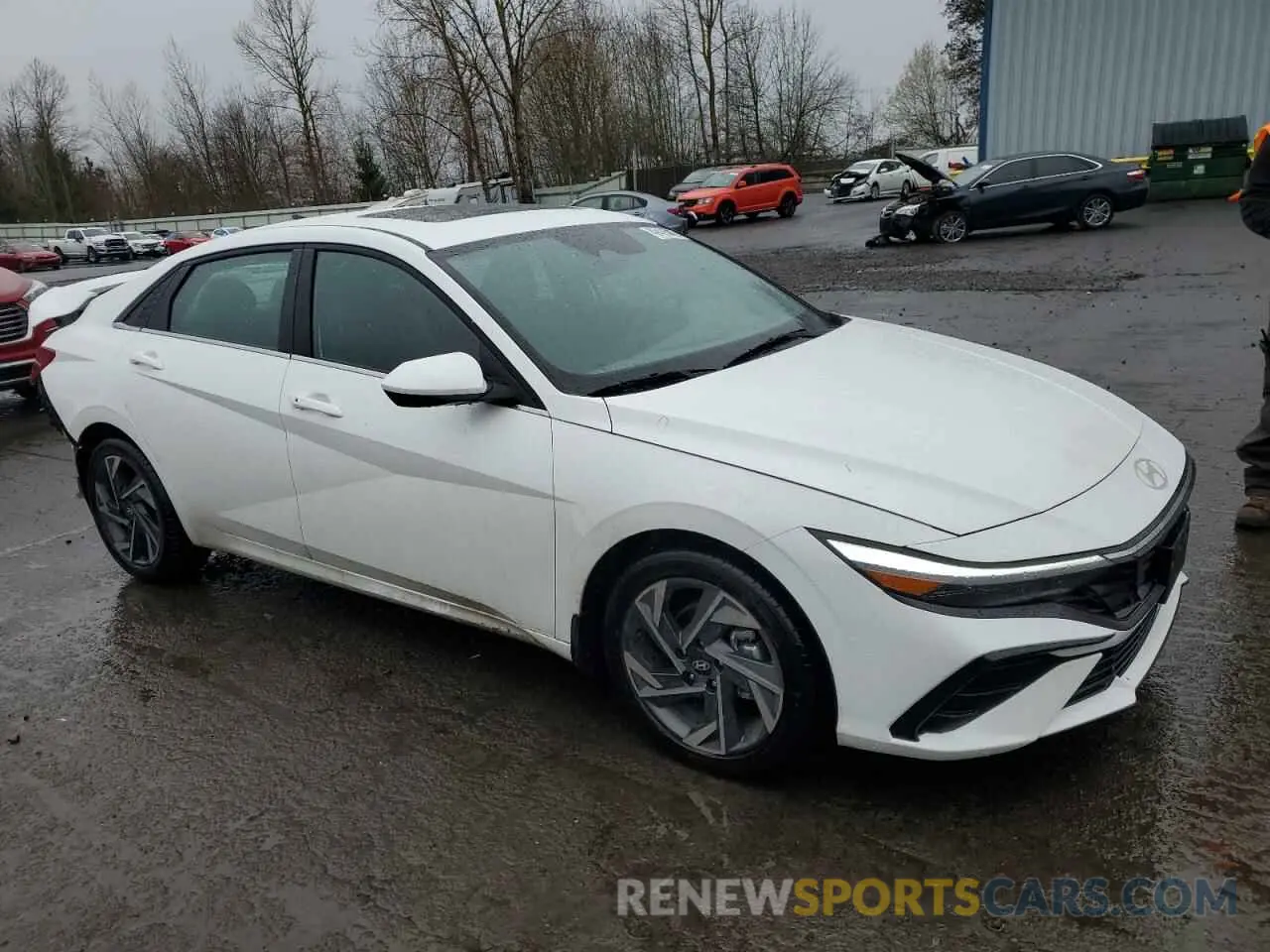 4 Photograph of a damaged car KMHLS4DG4RU851886 HYUNDAI ELANTRA 2024