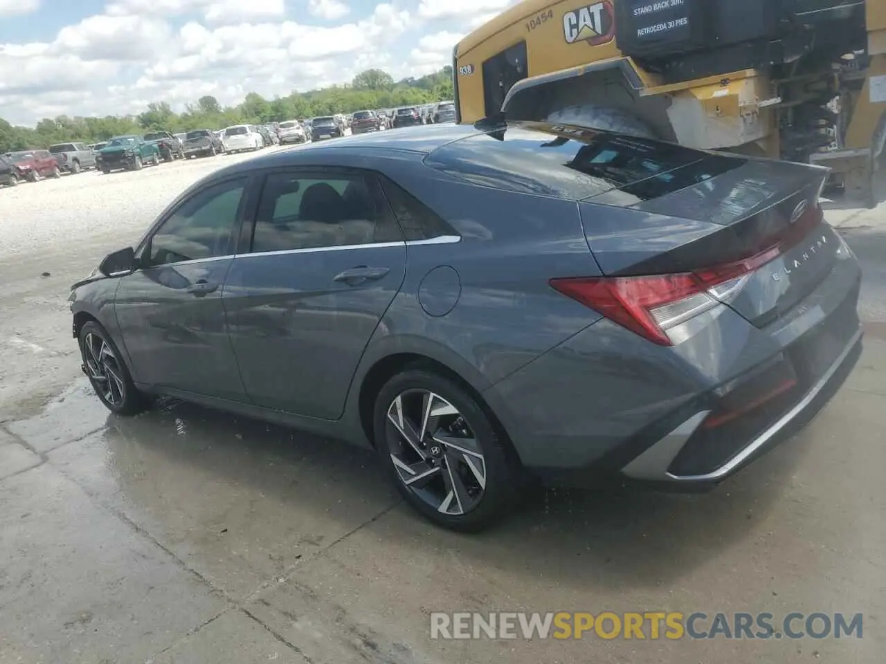 2 Photograph of a damaged car KMHLS4DG5RU650014 HYUNDAI ELANTRA 2024