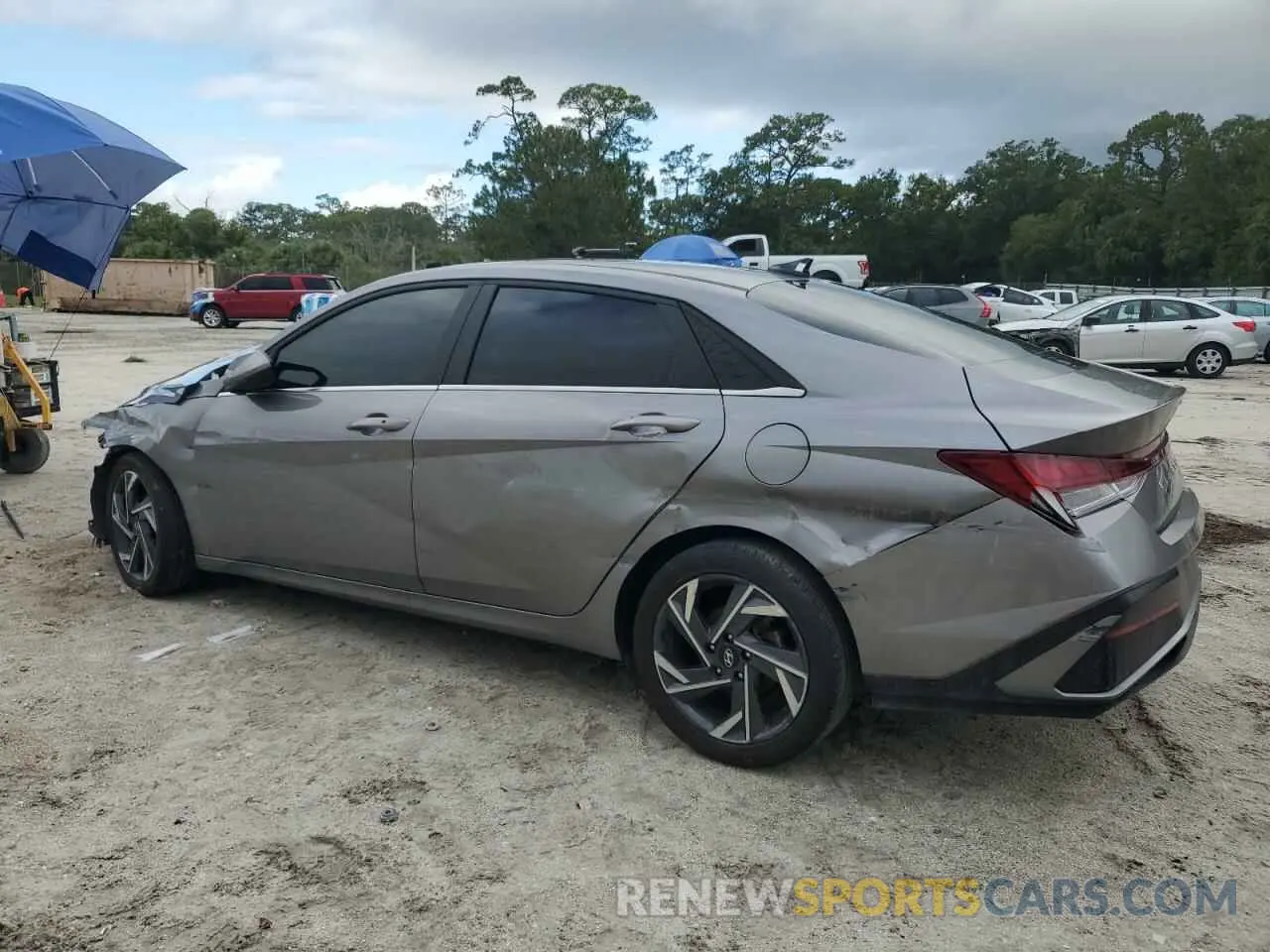 2 Photograph of a damaged car KMHLS4DG5RU672675 HYUNDAI ELANTRA 2024