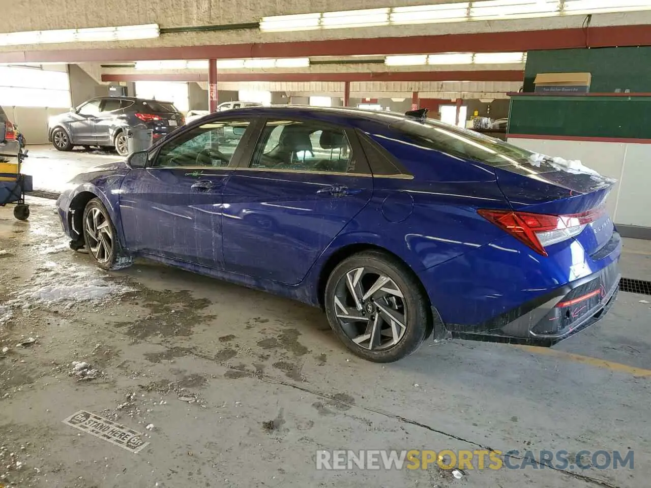 2 Photograph of a damaged car KMHLS4DG5RU718960 HYUNDAI ELANTRA 2024