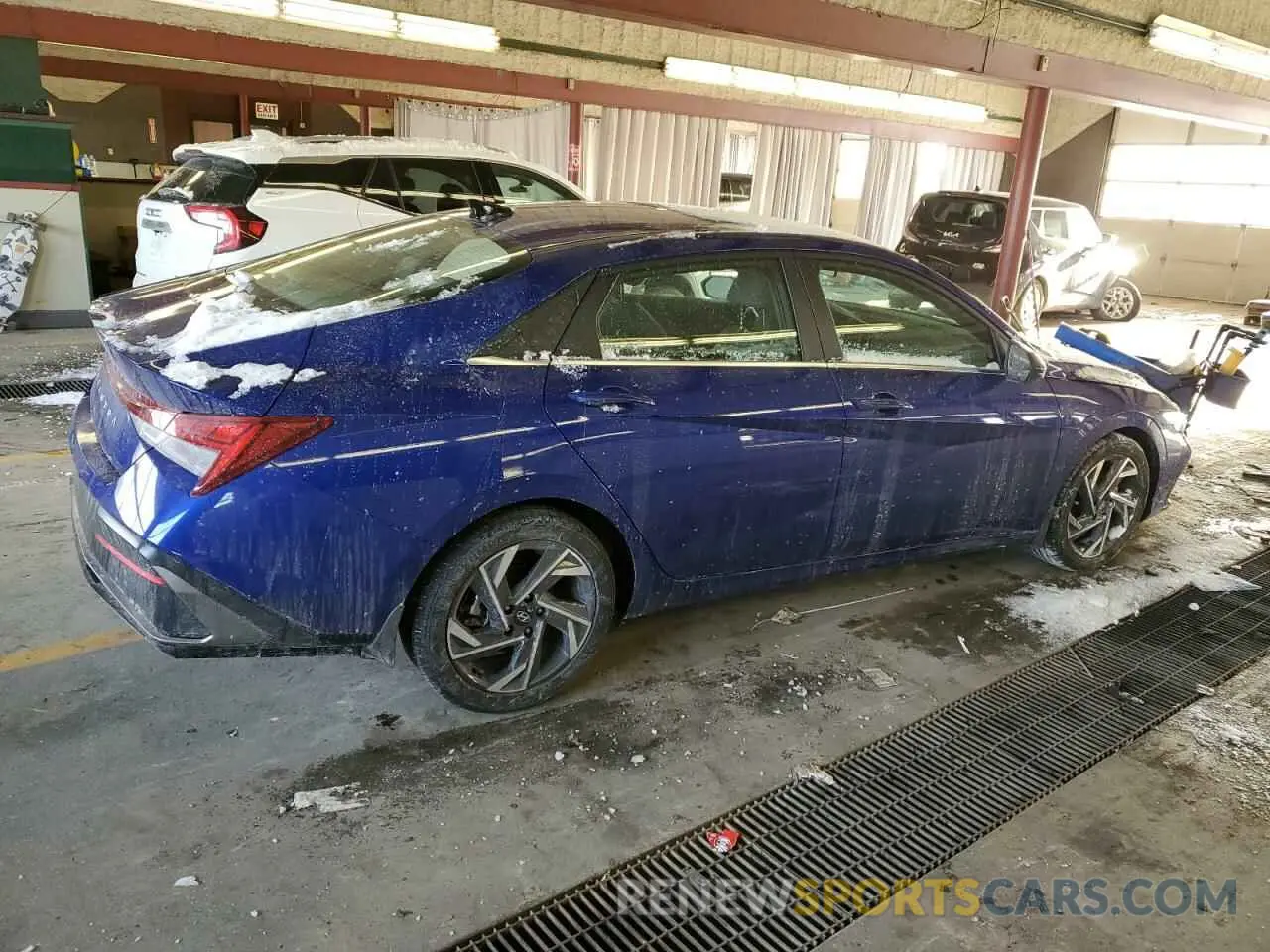 3 Photograph of a damaged car KMHLS4DG5RU718960 HYUNDAI ELANTRA 2024