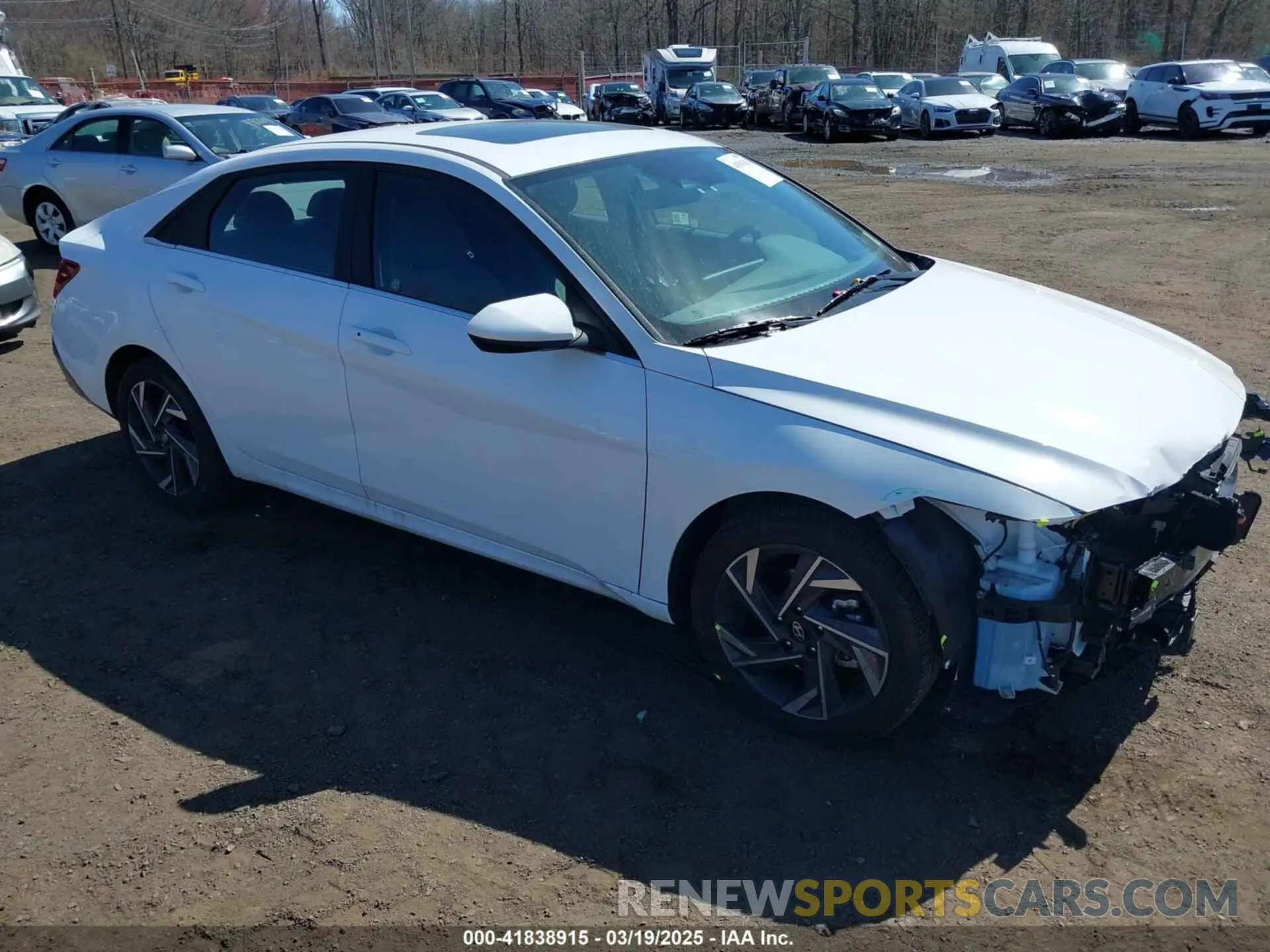 1 Photograph of a damaged car KMHLS4DG5RU764563 HYUNDAI ELANTRA 2024