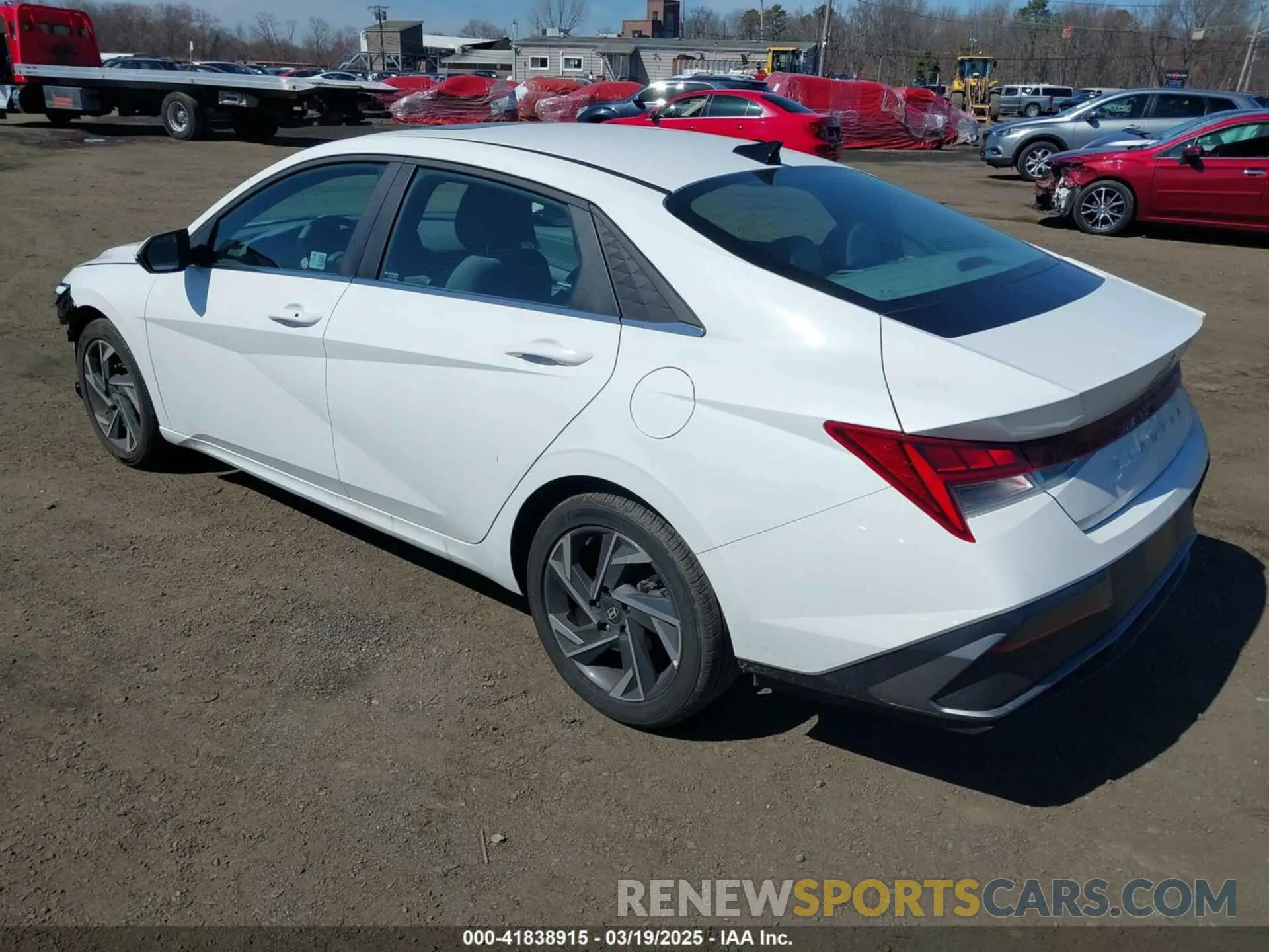 3 Photograph of a damaged car KMHLS4DG5RU764563 HYUNDAI ELANTRA 2024