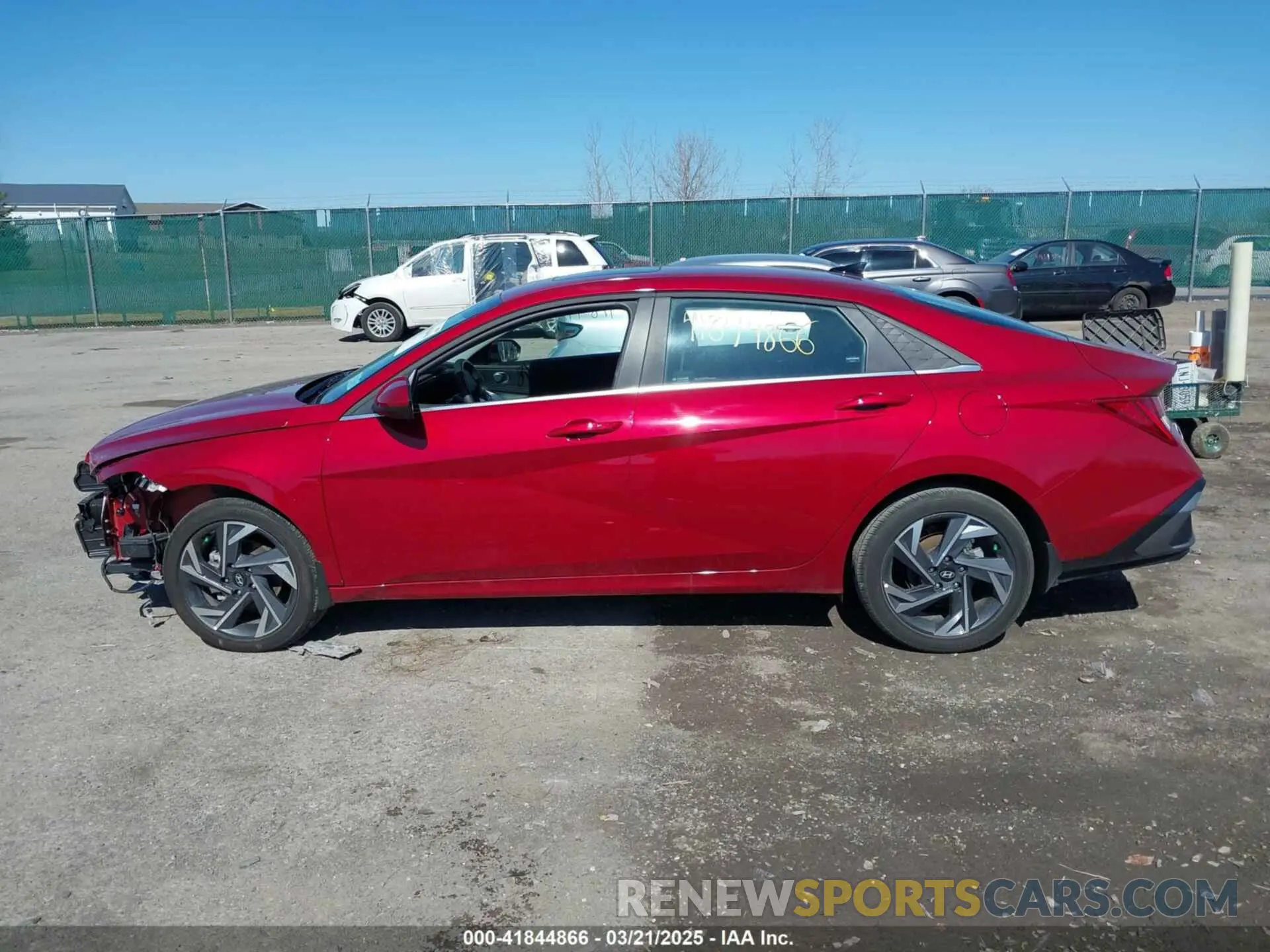 14 Photograph of a damaged car KMHLS4DG5RU771867 HYUNDAI ELANTRA 2024