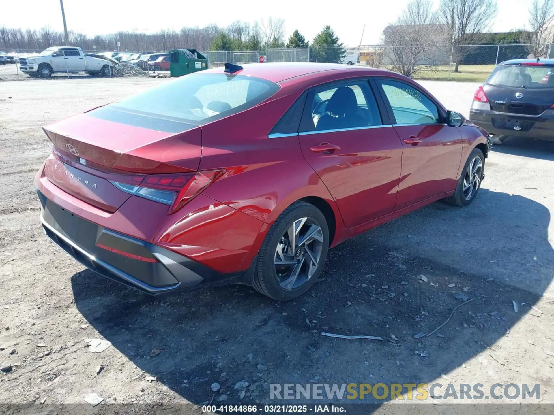 4 Photograph of a damaged car KMHLS4DG5RU771867 HYUNDAI ELANTRA 2024