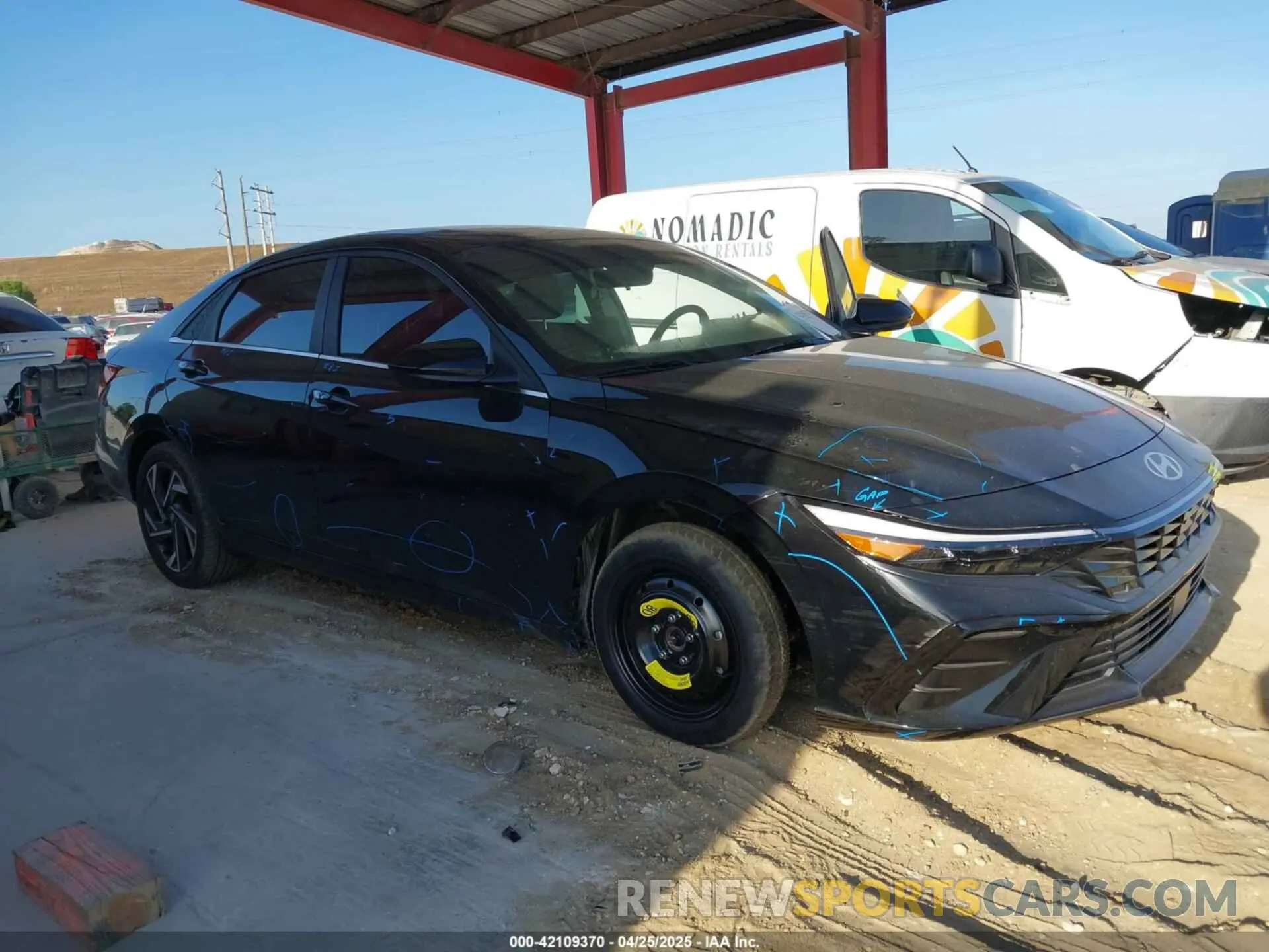6 Photograph of a damaged car KMHLS4DG5RU798972 HYUNDAI ELANTRA 2024