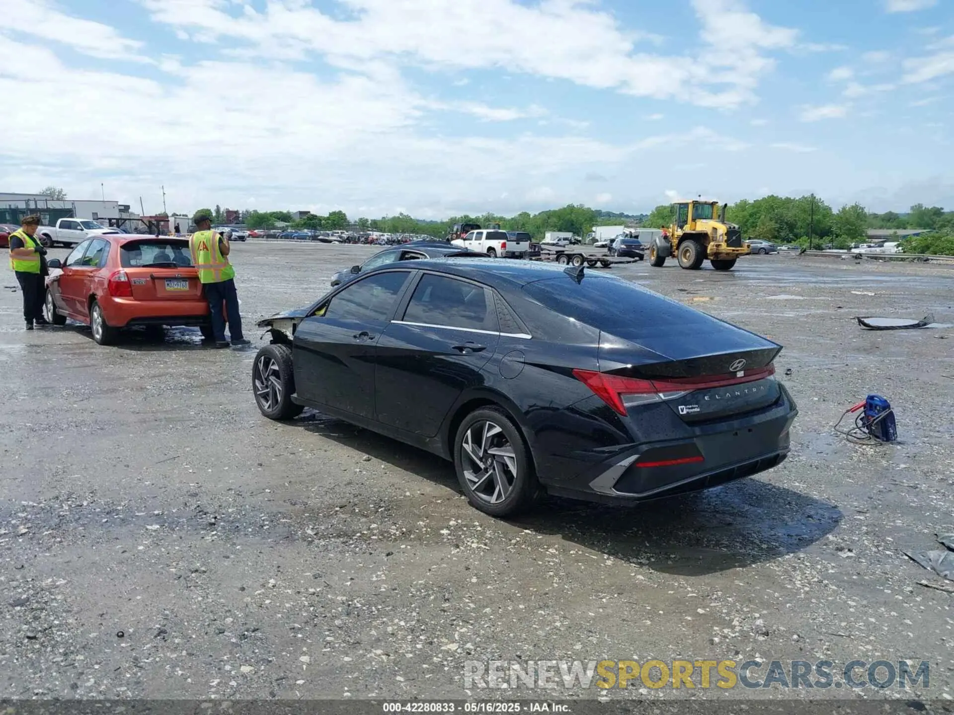 3 Photograph of a damaged car KMHLS4DG6RU655559 HYUNDAI ELANTRA 2024