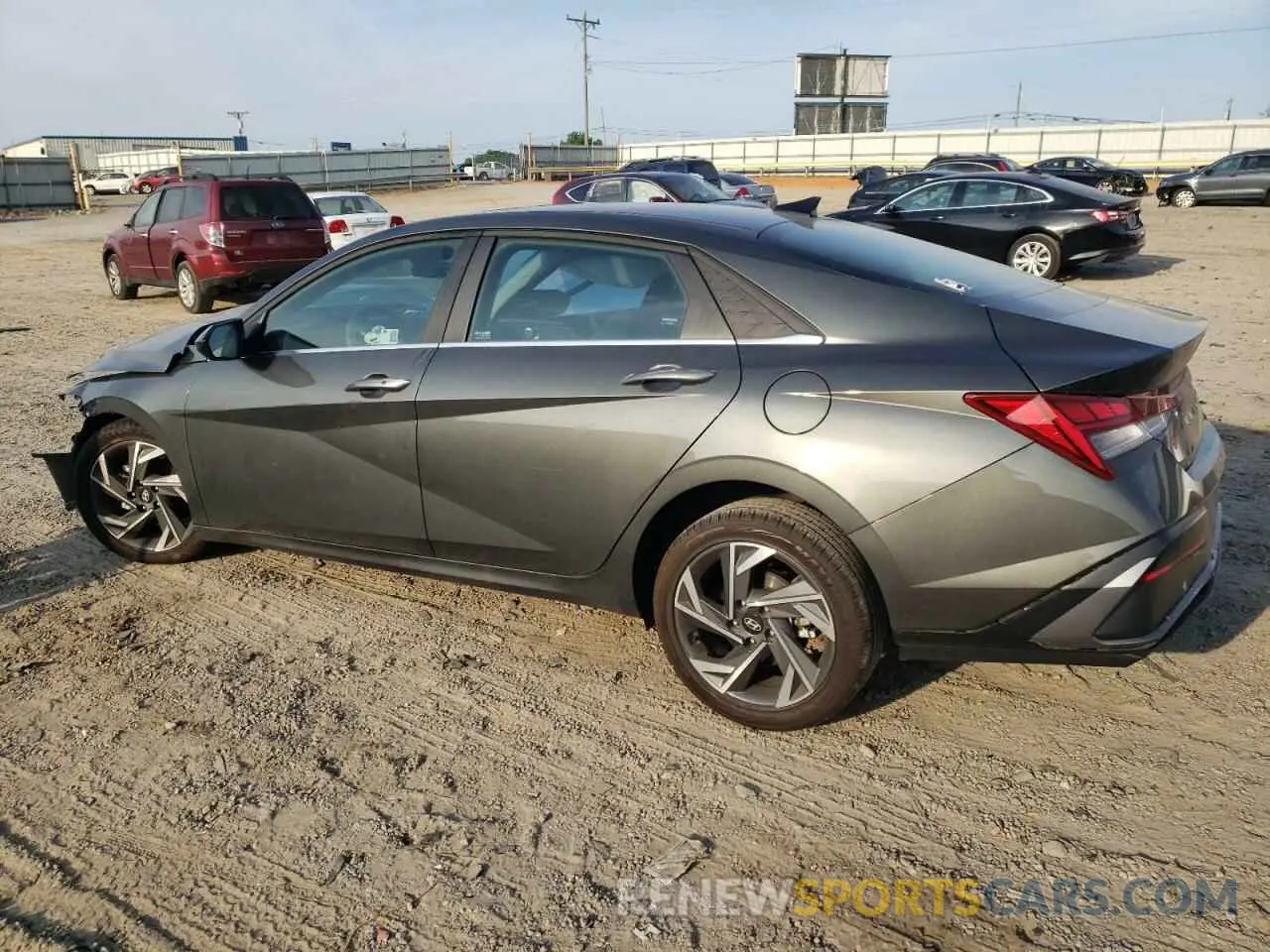 2 Photograph of a damaged car KMHLS4DG6RU688738 HYUNDAI ELANTRA 2024
