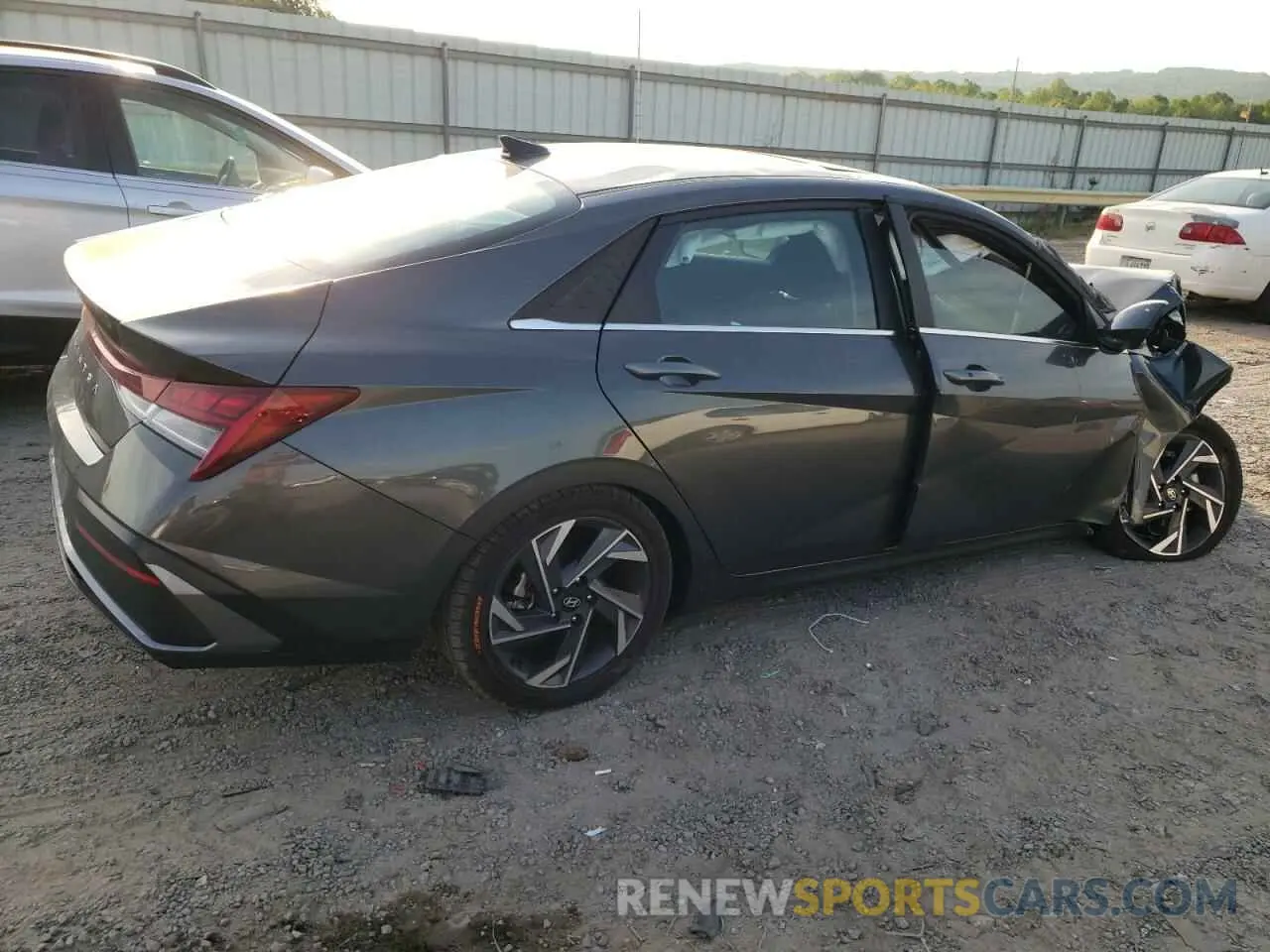 3 Photograph of a damaged car KMHLS4DG6RU688738 HYUNDAI ELANTRA 2024