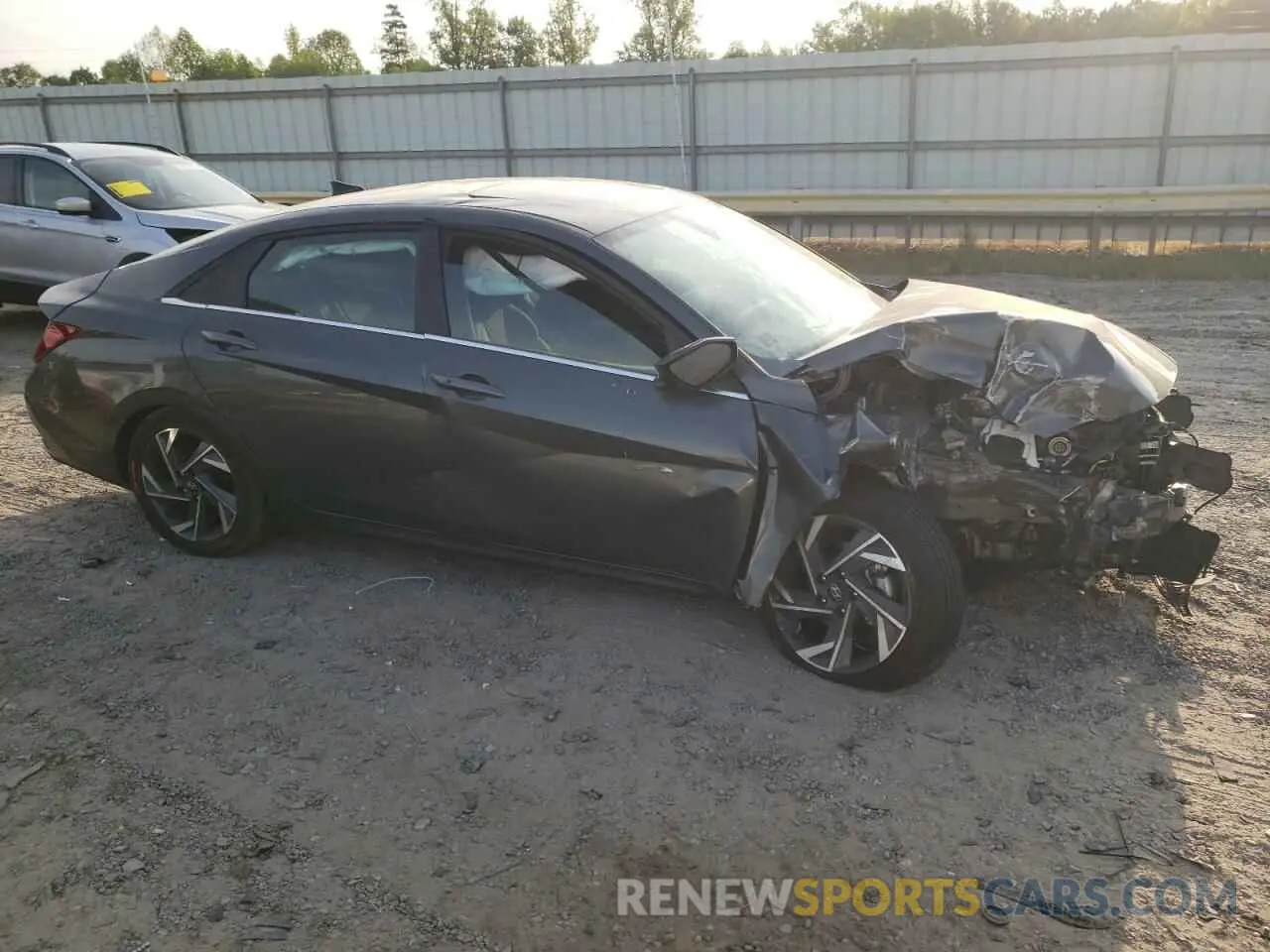 4 Photograph of a damaged car KMHLS4DG6RU688738 HYUNDAI ELANTRA 2024
