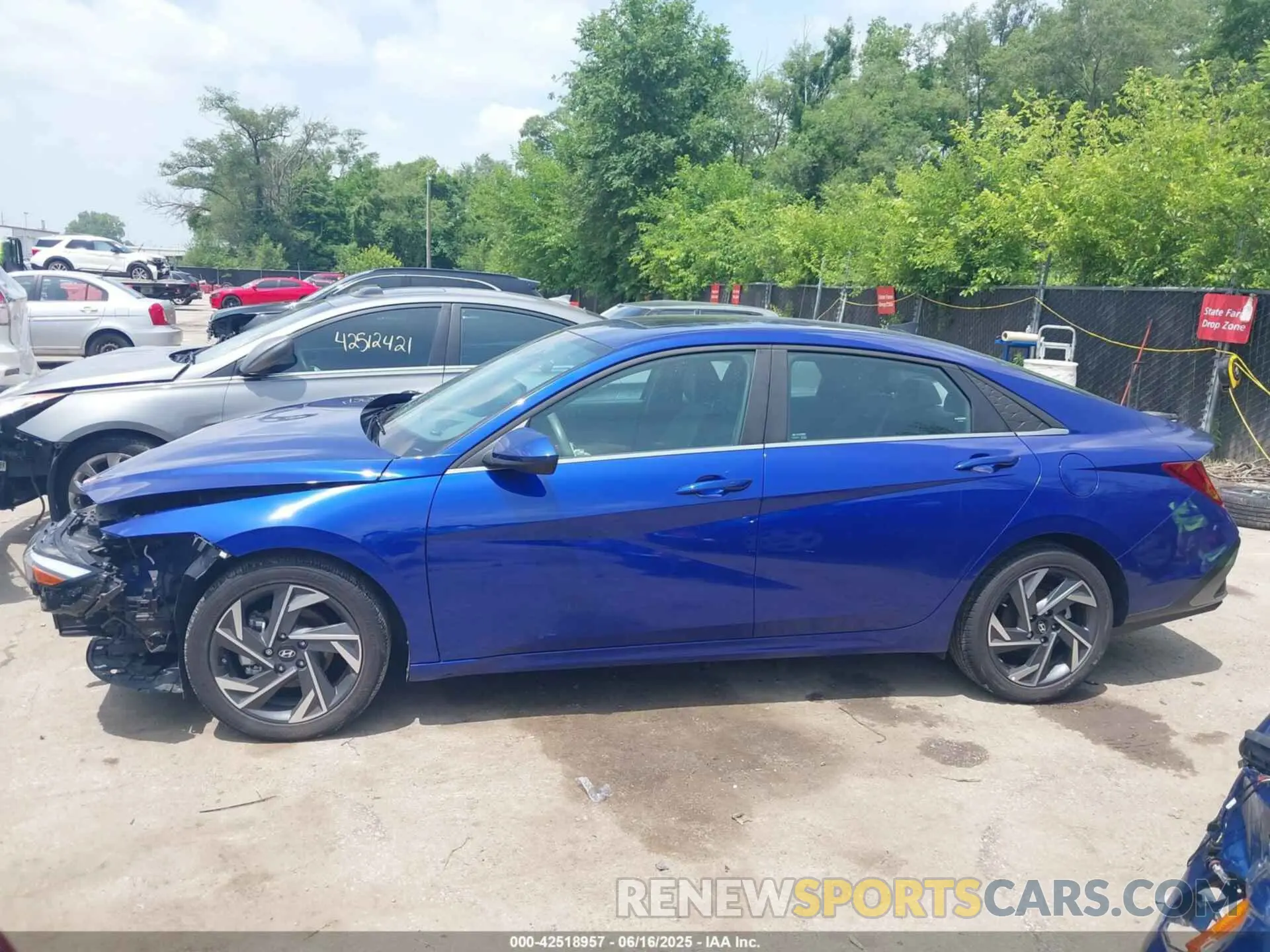 15 Photograph of a damaged car KMHLS4DG6RU701049 HYUNDAI ELANTRA 2024